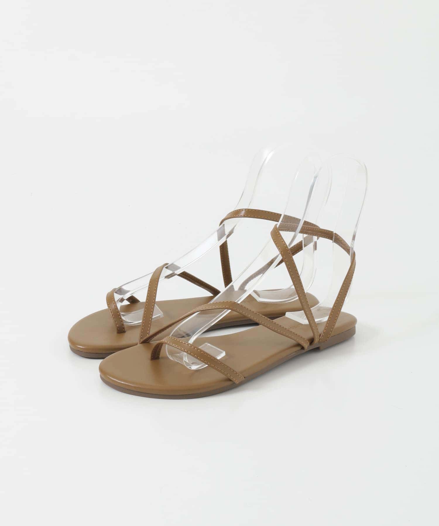 アシンメトリーサンダル MOCHA 36