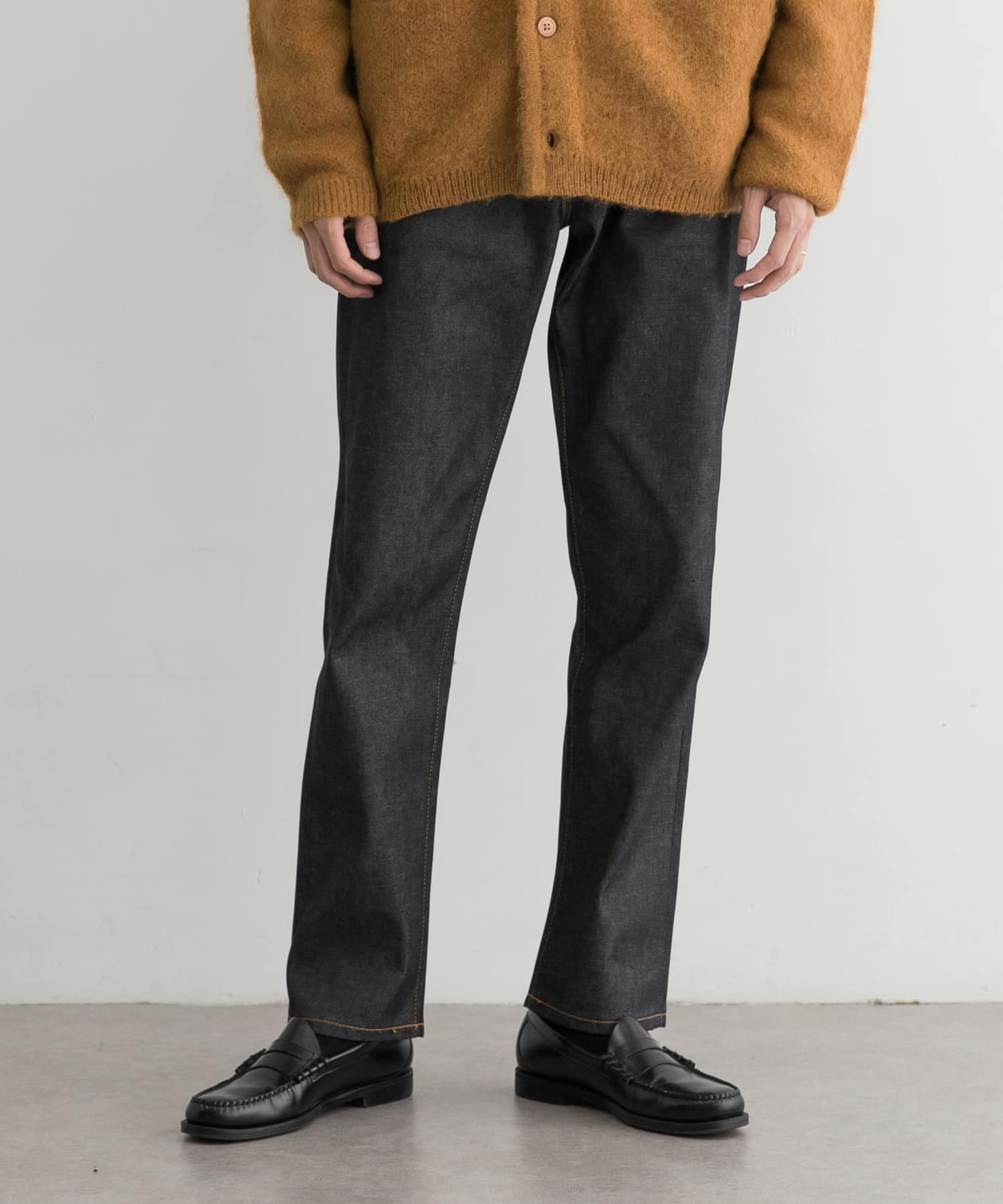 『ユニセックス』スーピマ DENIM パンツスリム #RAMONE　by SHIOTA INDIGO 30