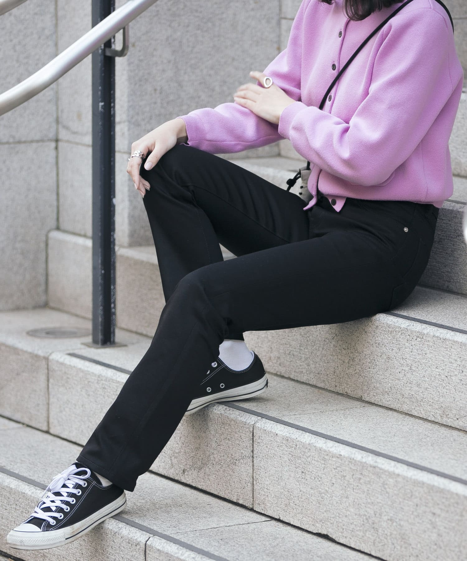 『ユニセックス』スーピマ DENIM パンツスリム #RAMONE　by SHIOTA BLACK 30