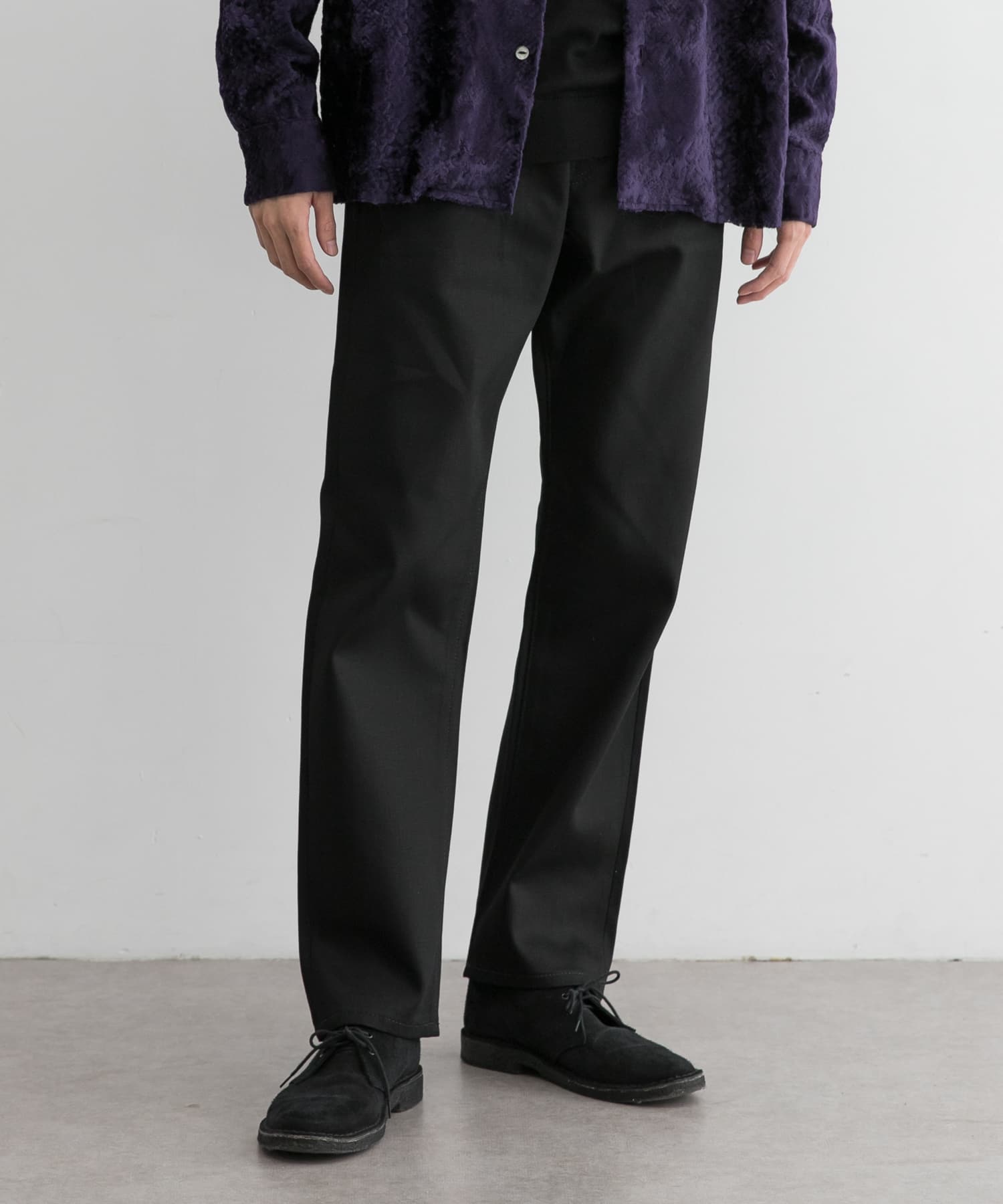 『ユニセックス』スーピマ DENIM パンツスリム #RAMONE　by SHIOTA BLACK 32