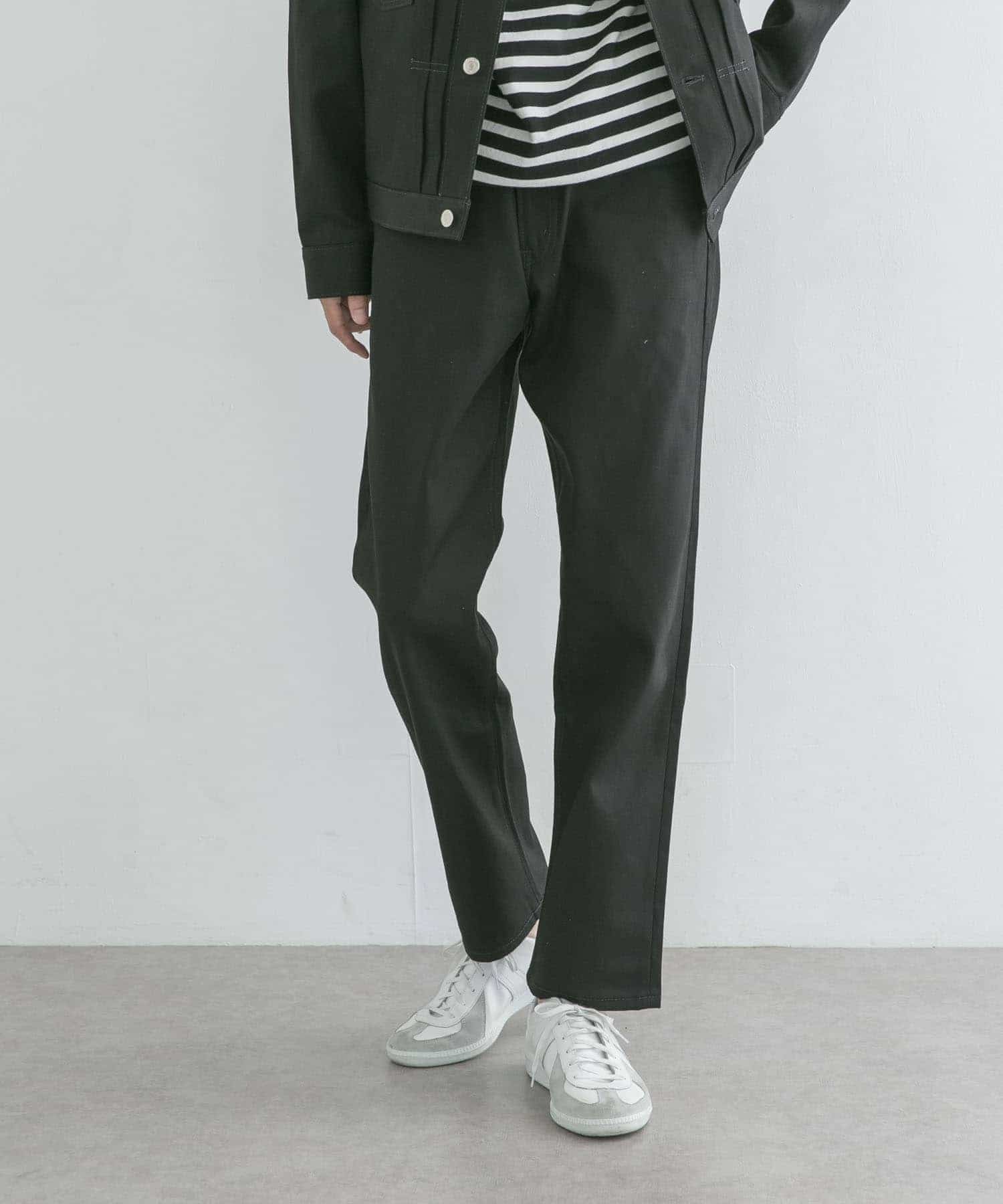 『ユニセックス』スーピマ DENIM パンツスリム #RAMONE　by SHIOTA BLACK 32