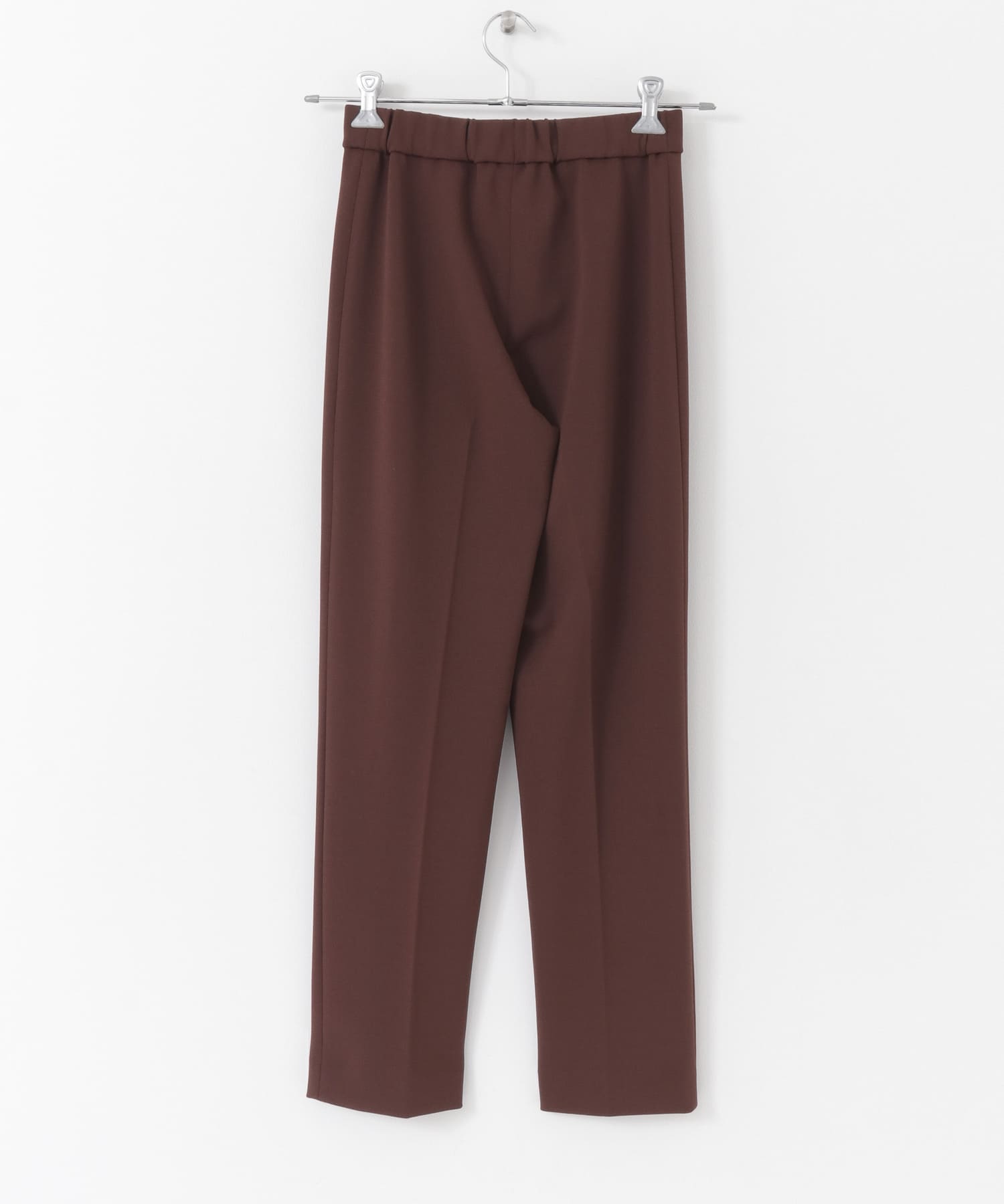 ニットジョーゼットペンシルパンツ BRICK 36