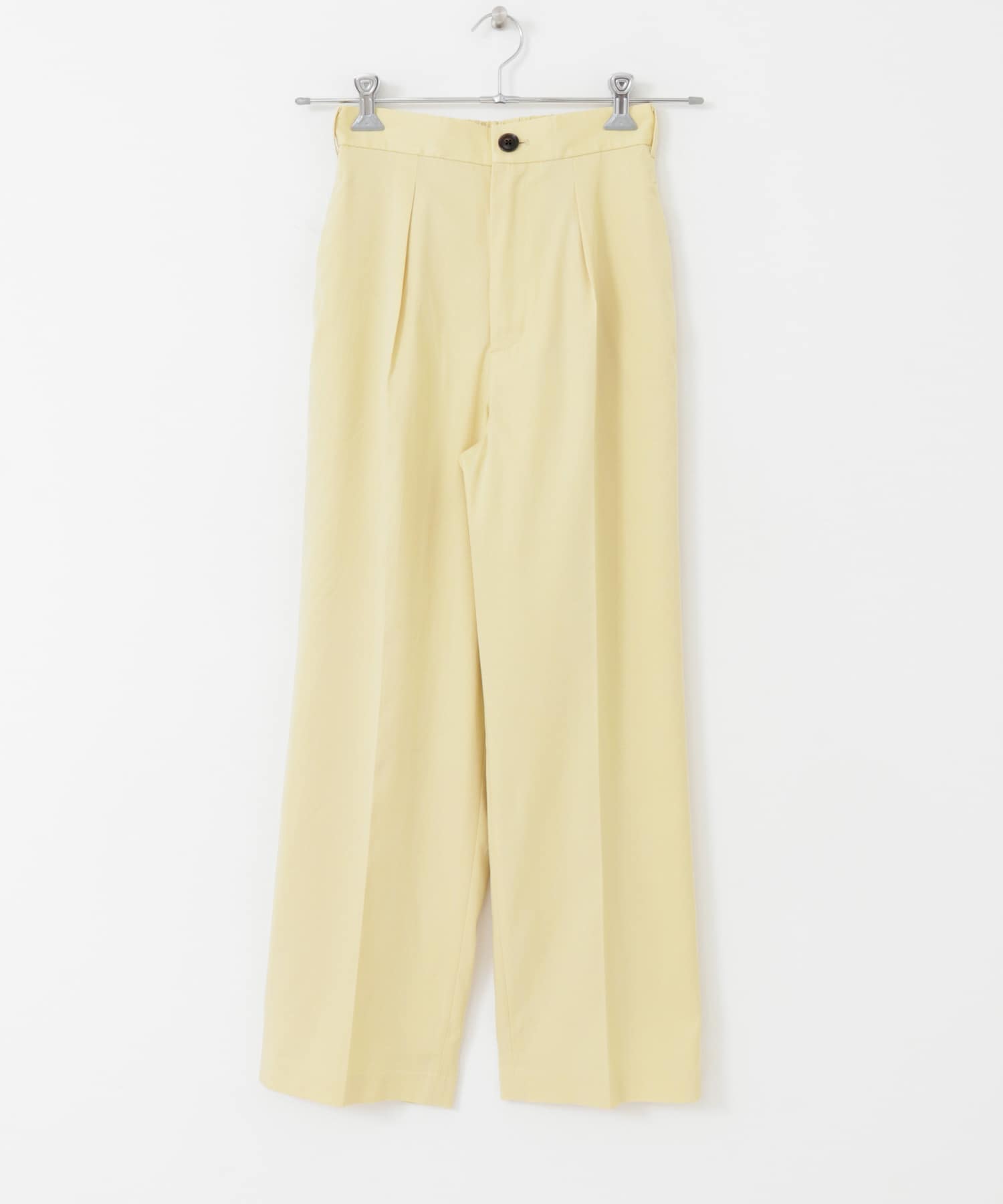 ソフトツイルハイウエストパンツ BUTTER 34