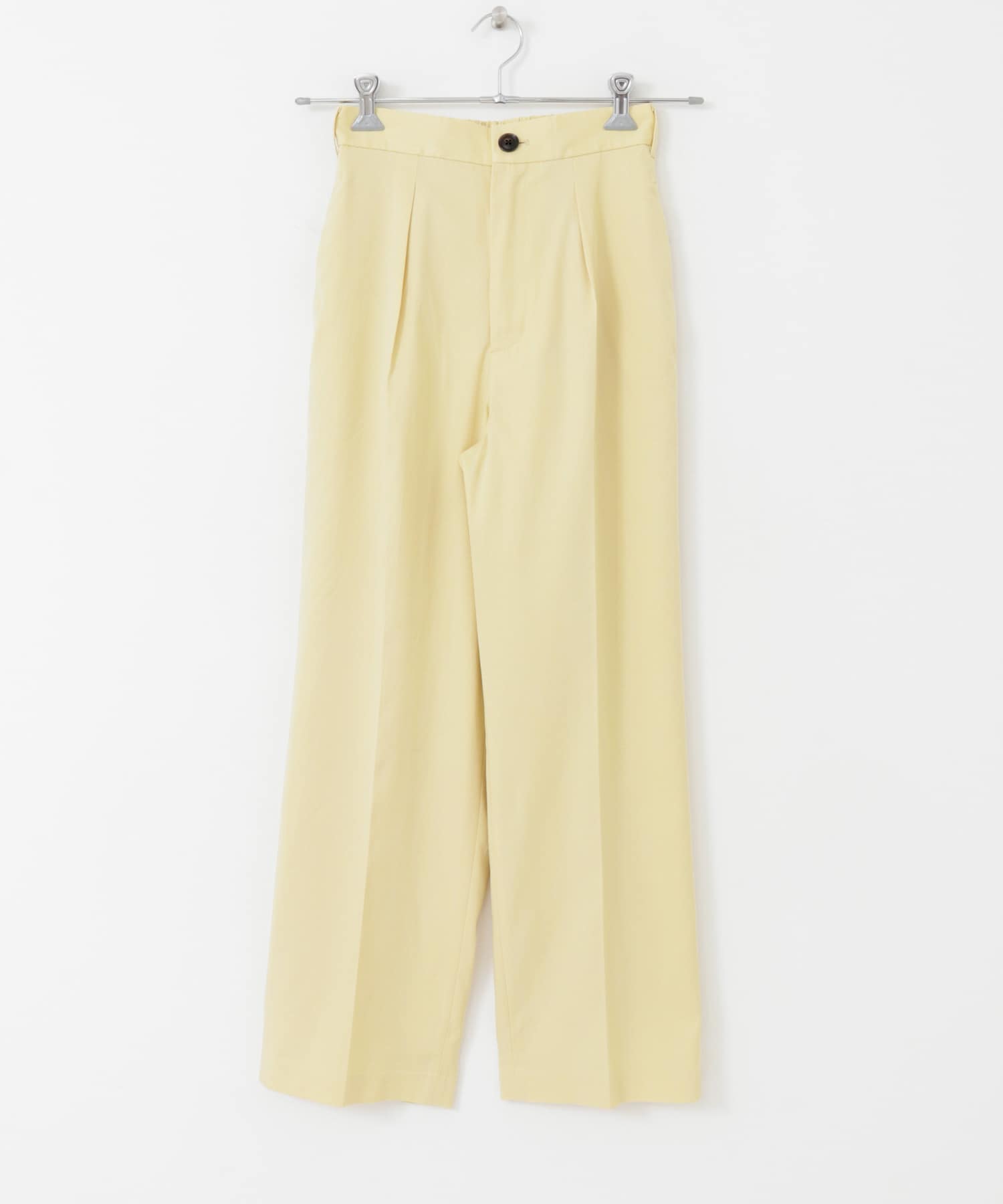 ソフトツイルハイウエストパンツ BUTTER 34