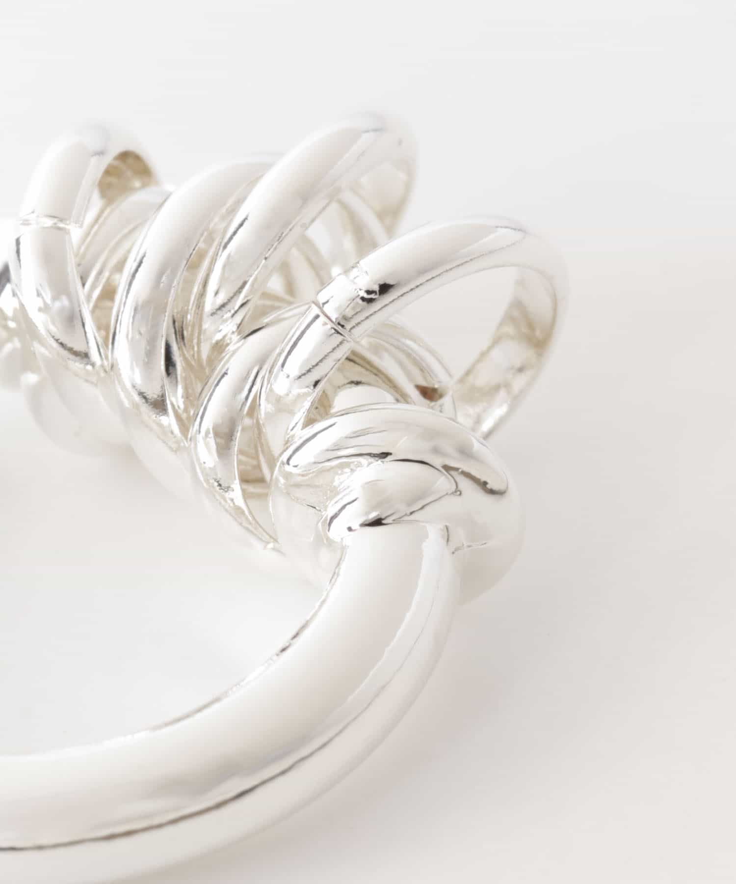 LAPUIS　Coil Aroundリング SILVER 11