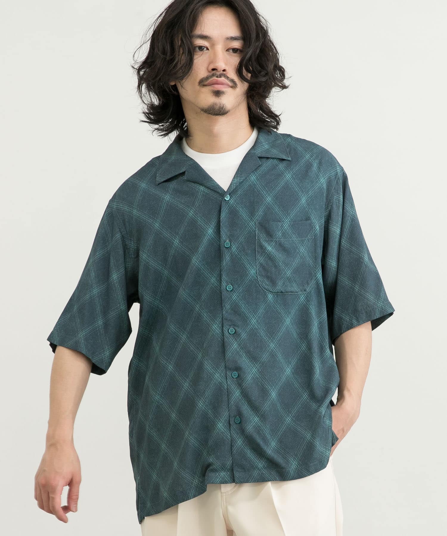 身長：177cm サイズ：L
