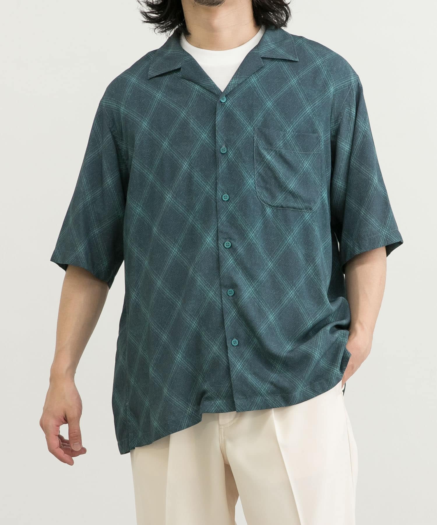 身長：177cm サイズ：L