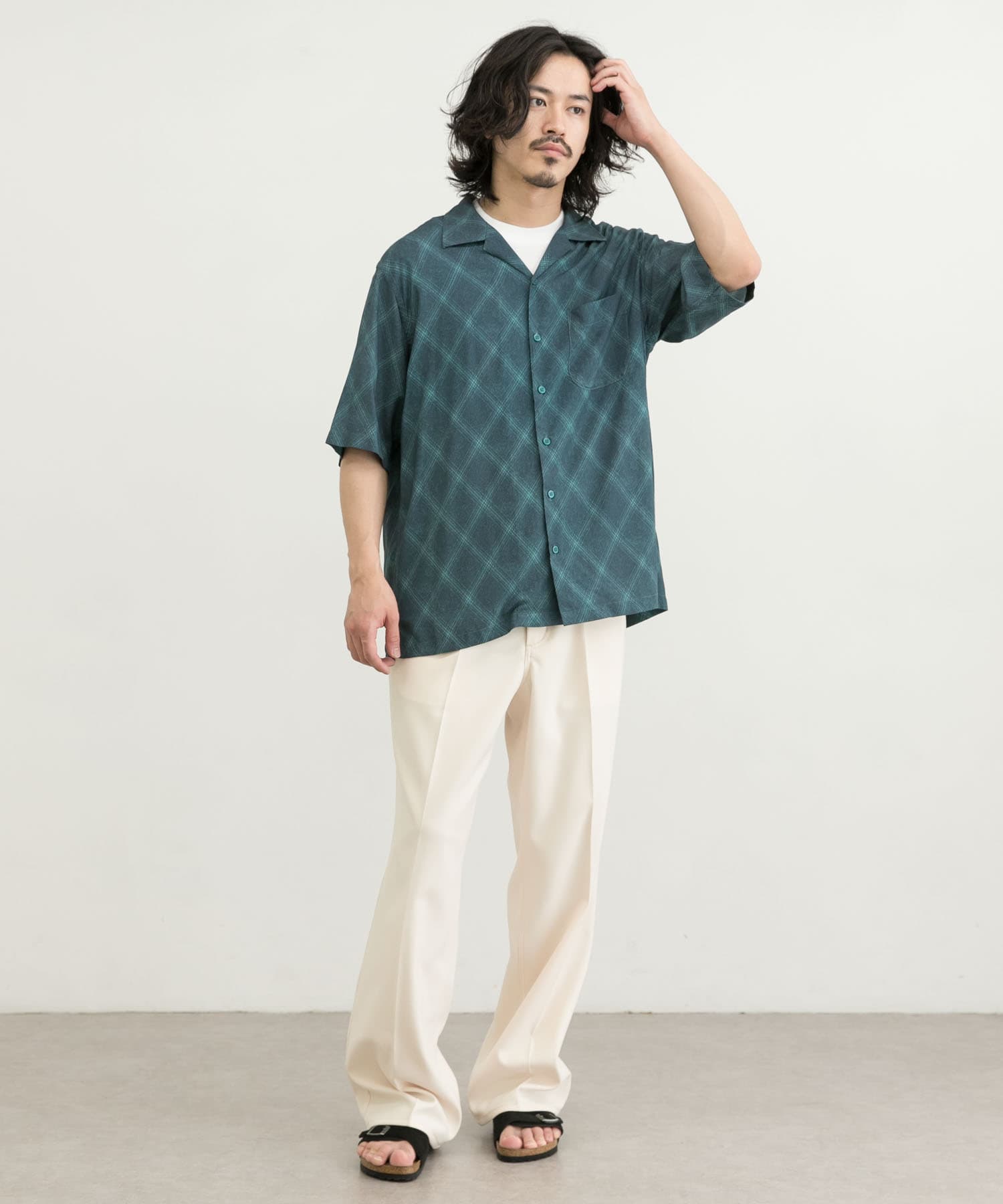 身長：177cm サイズ：L