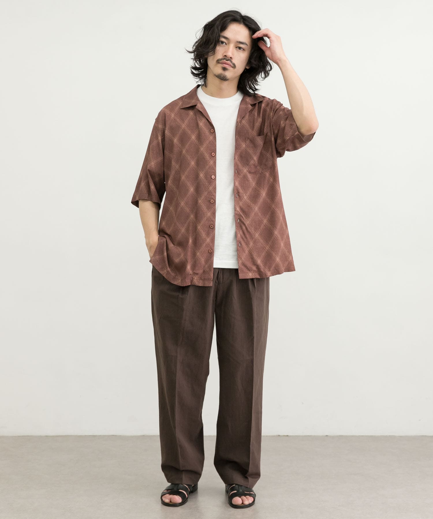 身長：177cm サイズ：L