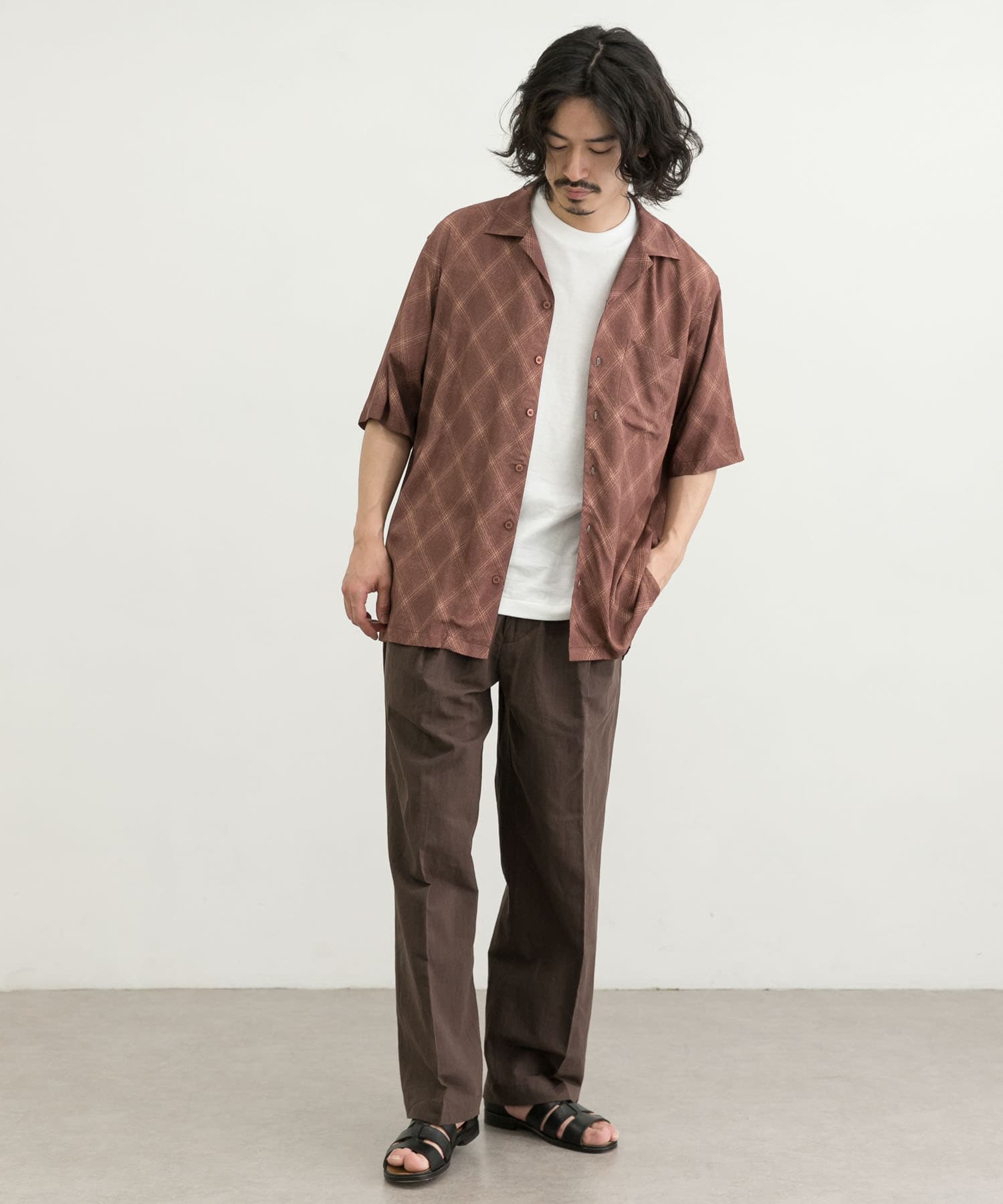 身長：177cm サイズ：L