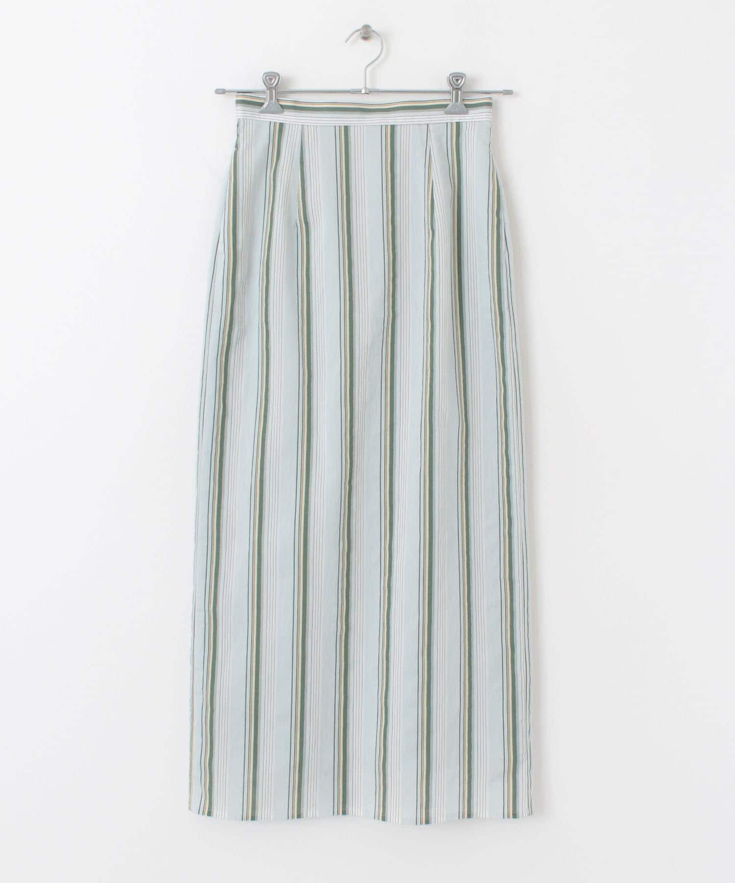 カラーストライプIラインスカート