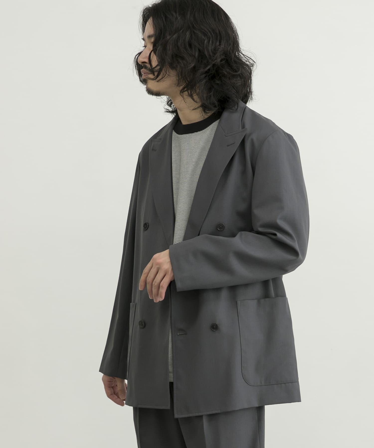 身長：177cm サイズ：L