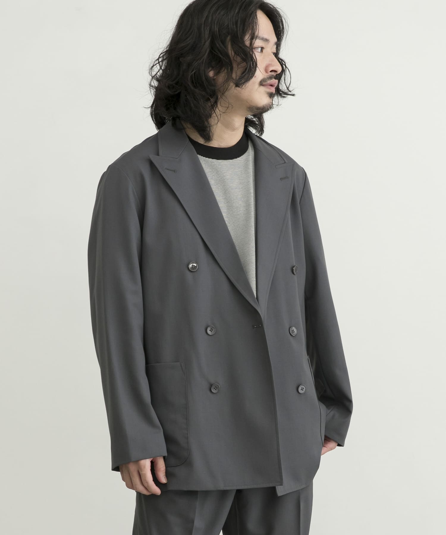 身長：177cm サイズ：L