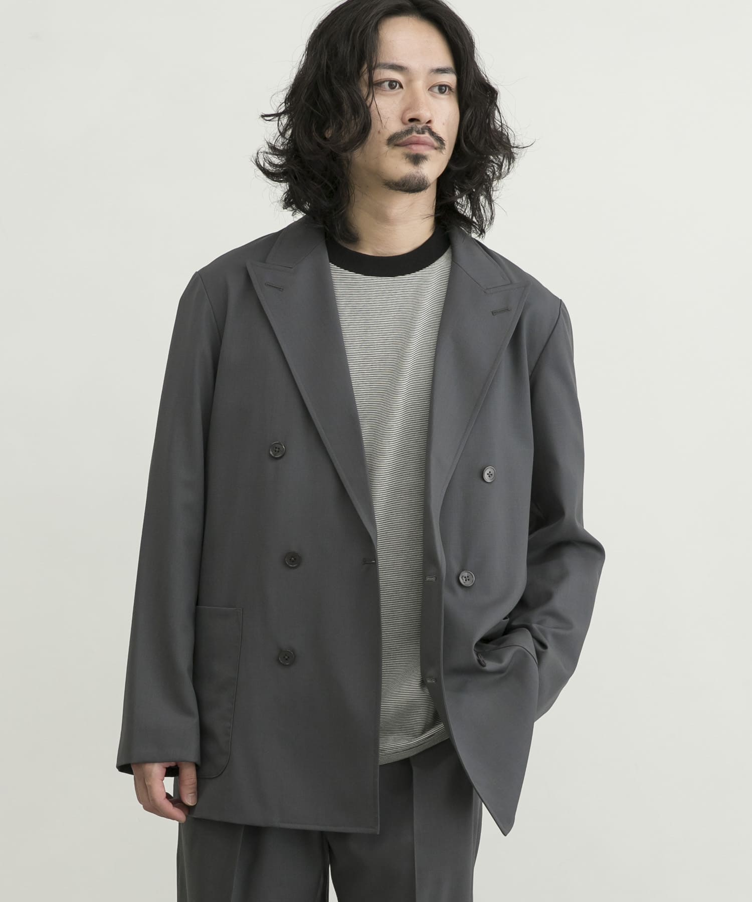 身長：177cm サイズ：L