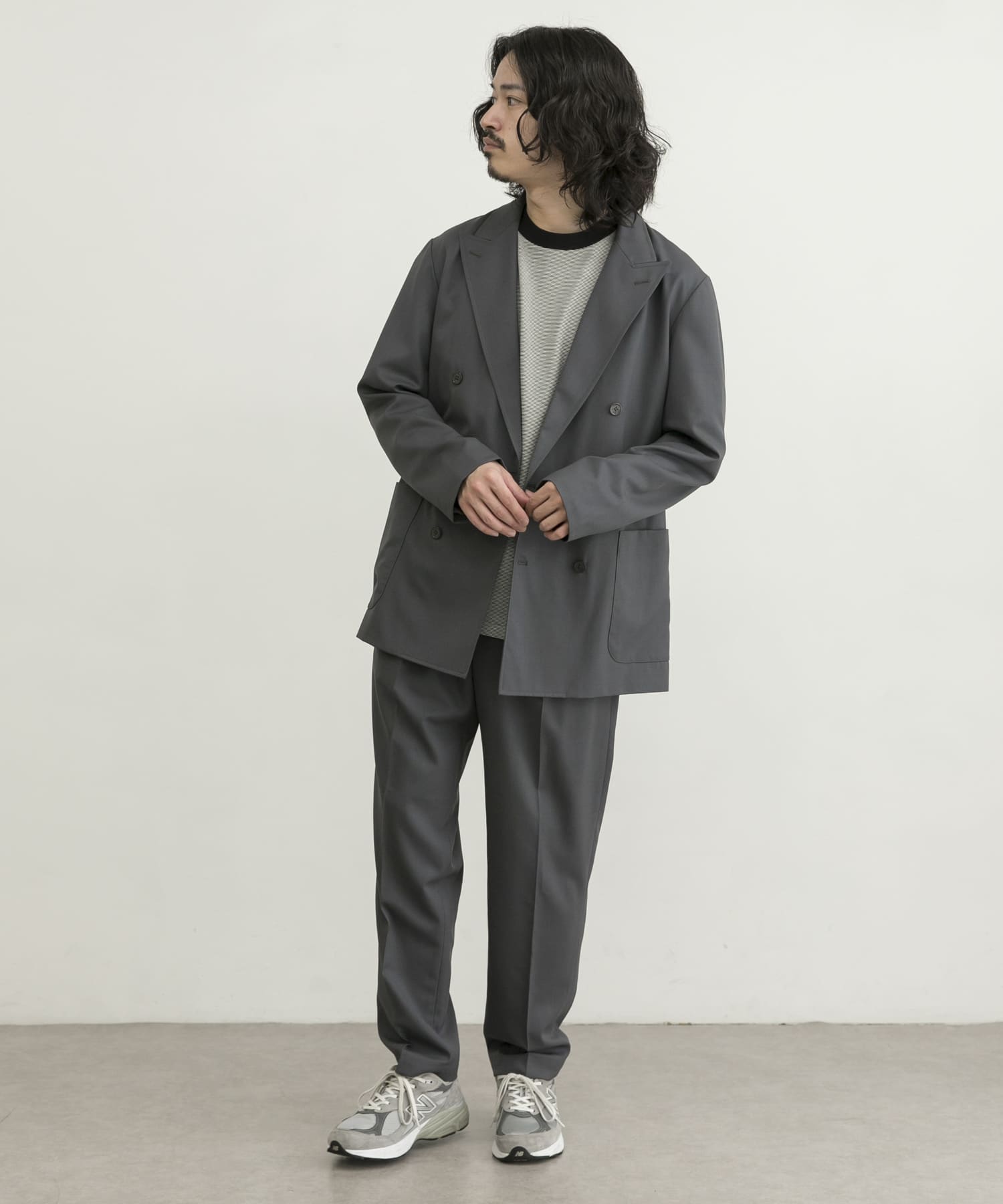 身長：177cm サイズ：L