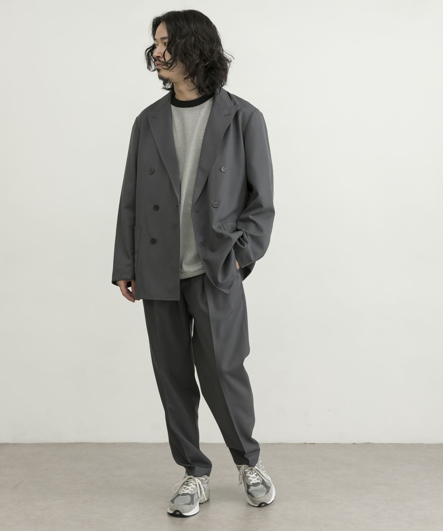 身長：177cm サイズ：L