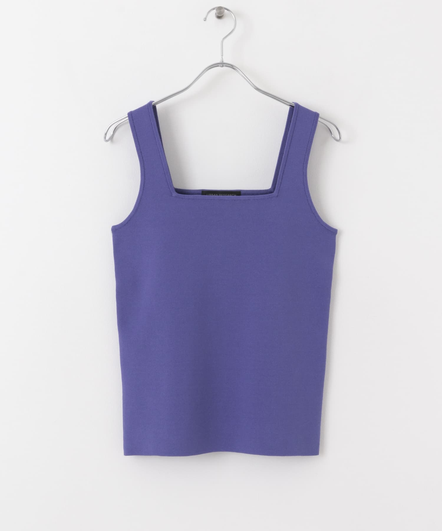 スクエアネックニットTOP VERY PERI FREE