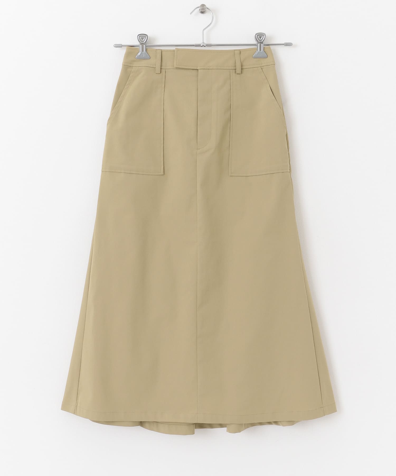 ストレッチツイルマーメイドスカート BEIGE 36