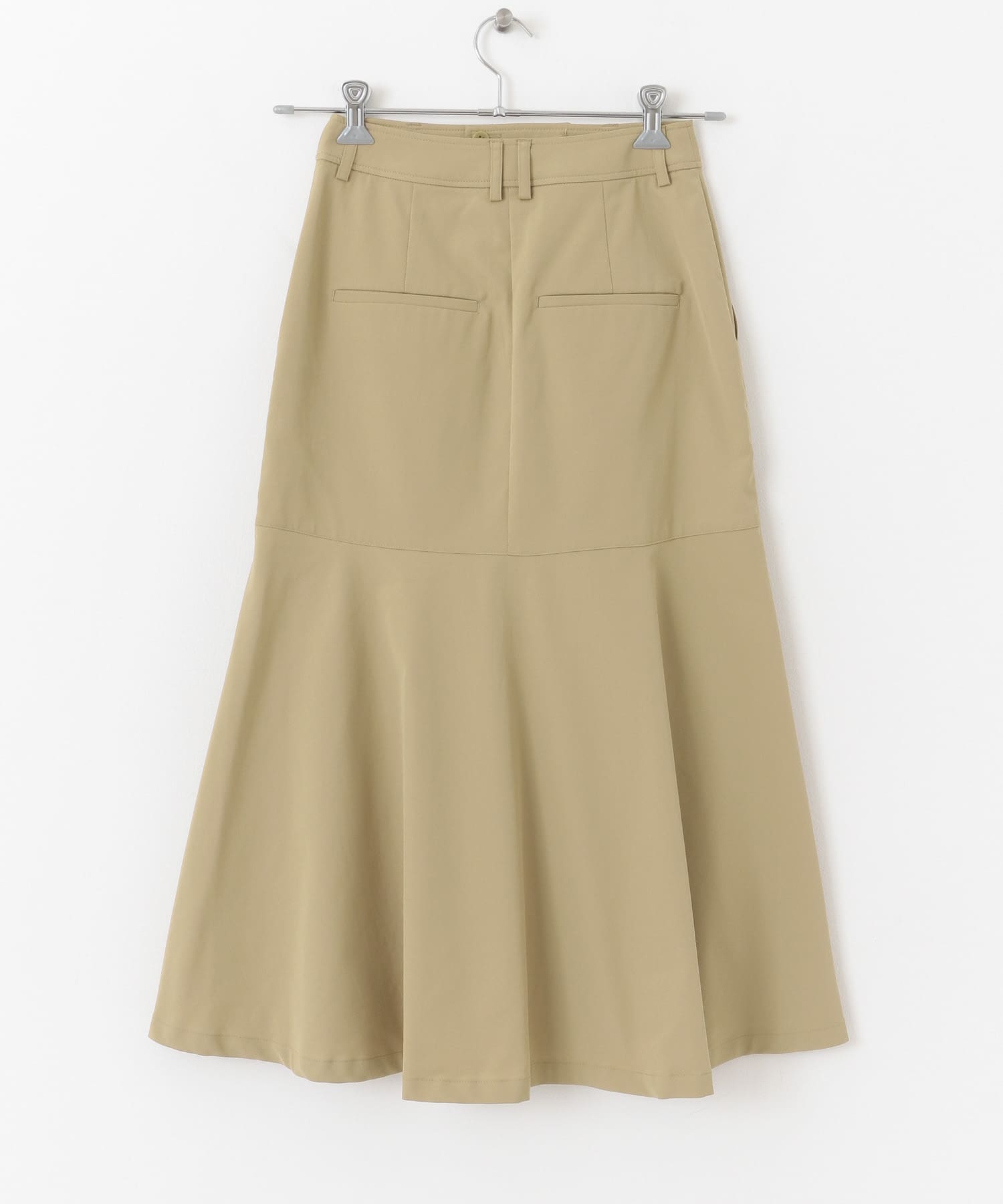 ストレッチツイルマーメイドスカート BEIGE 36
