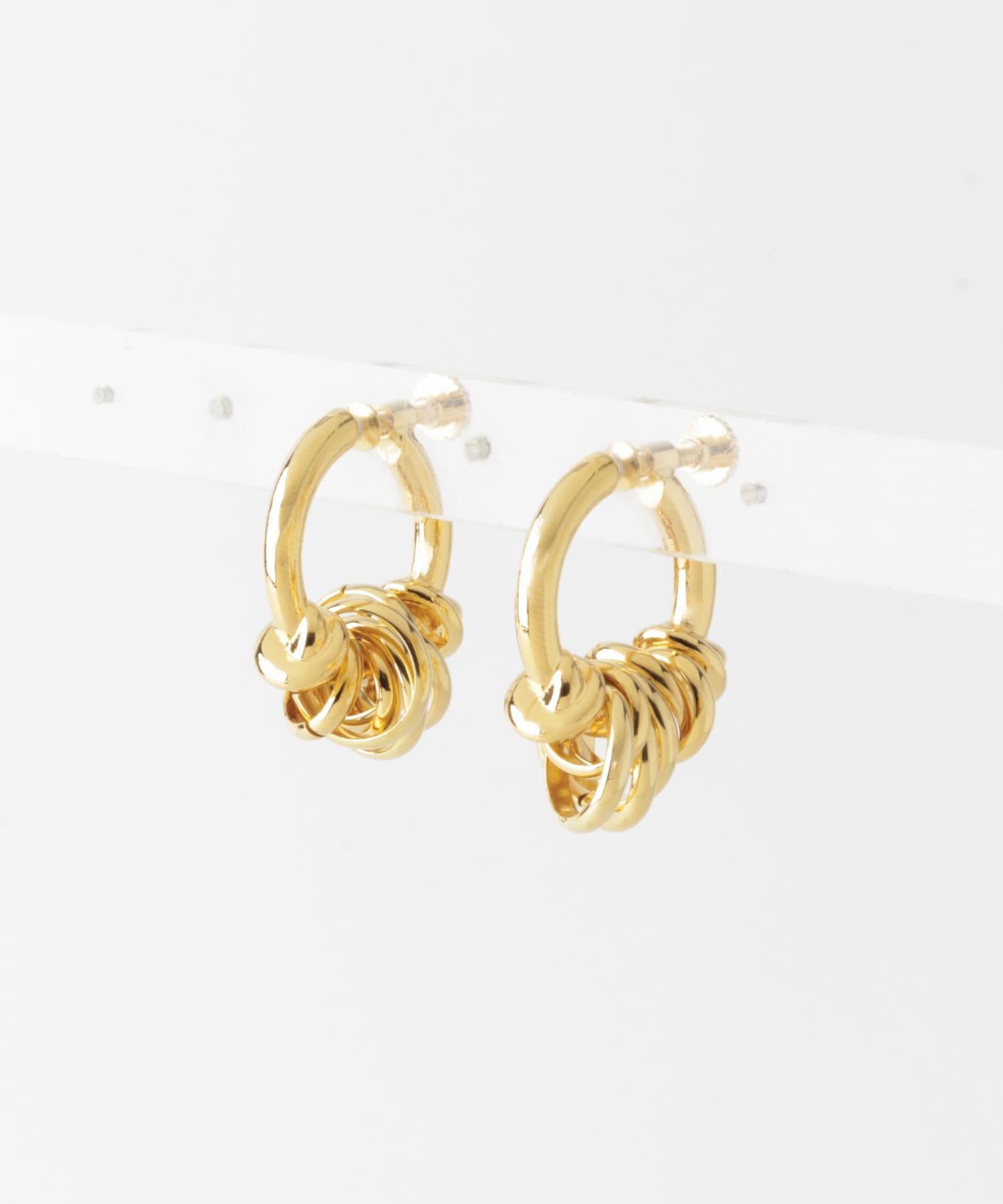 LAPUIS　Coil Around イヤリング