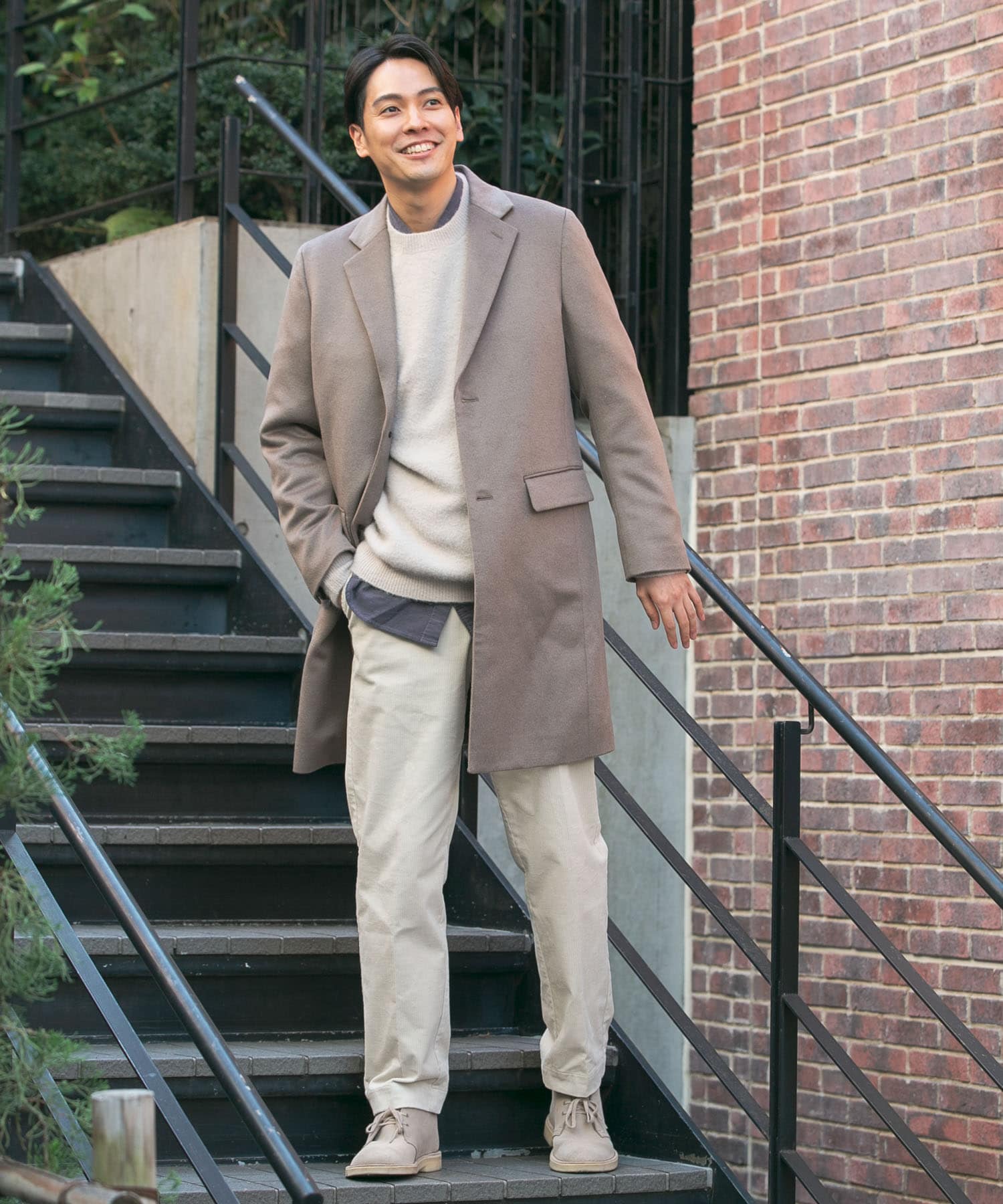 身長：180cm サイズ：L