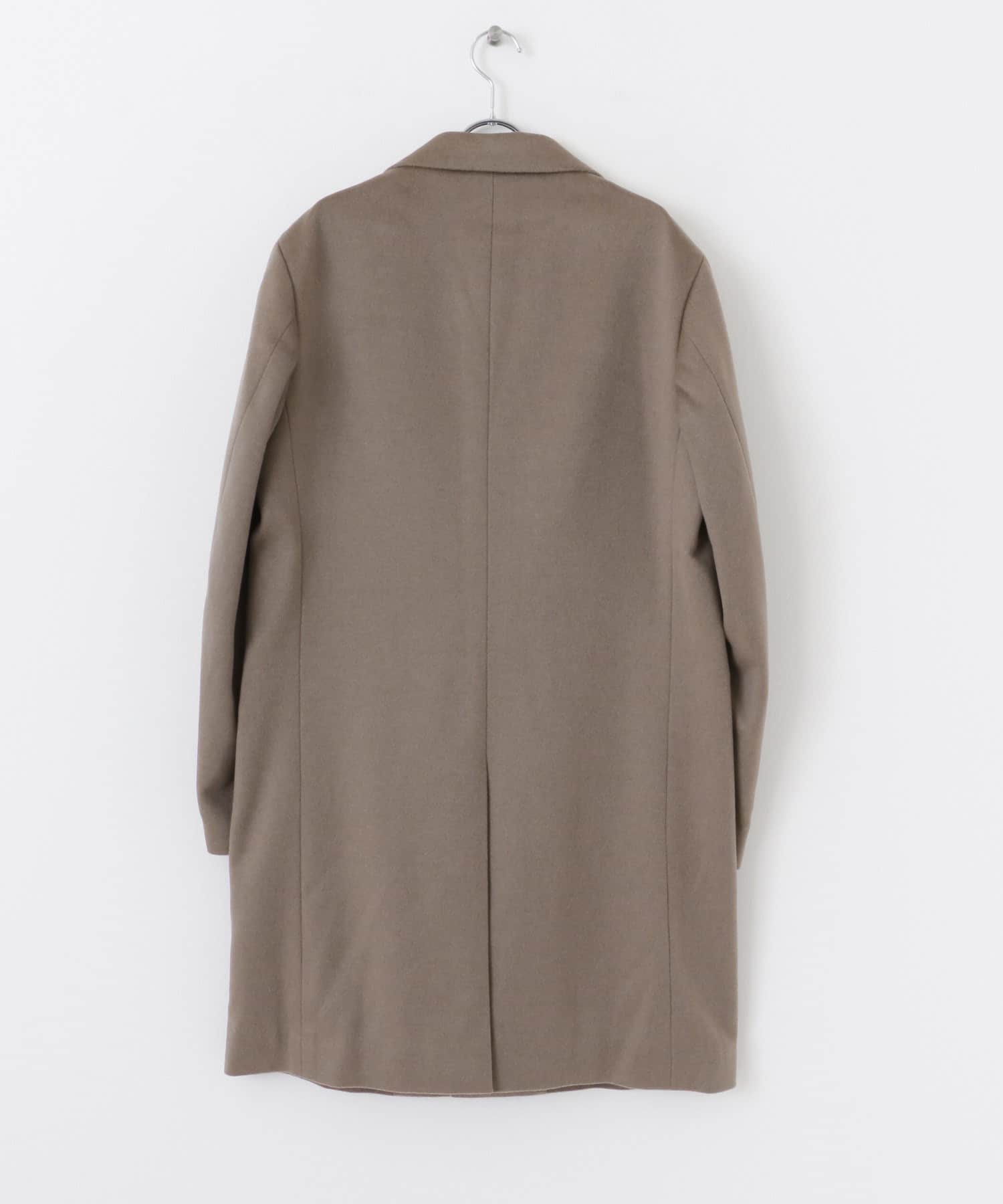 CHESTER COAT SUPER120 TAUPE S