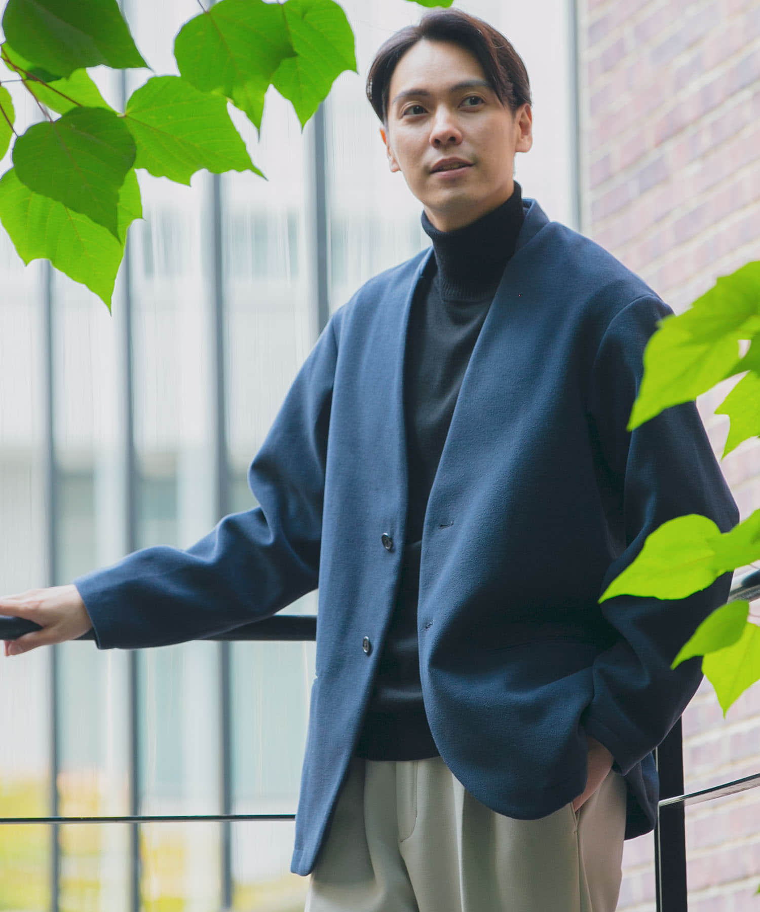身長：180cm サイズ：L