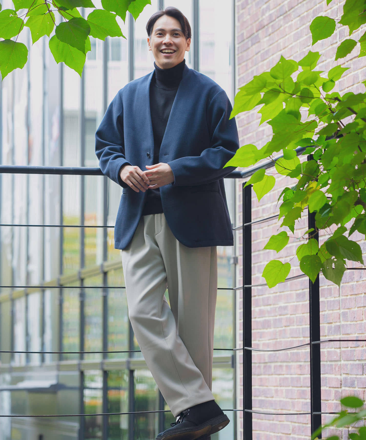 身長：180cm サイズ：L