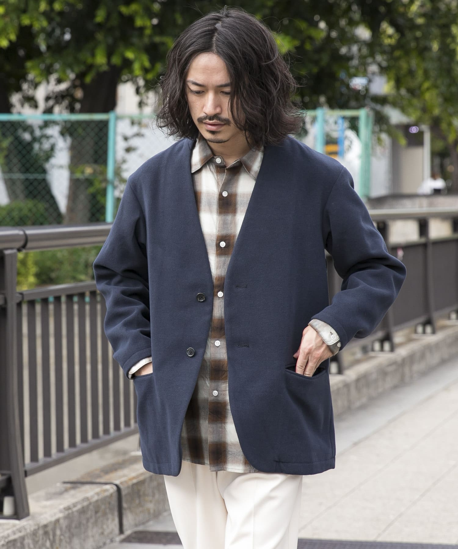 身長：177cm サイズ：L
