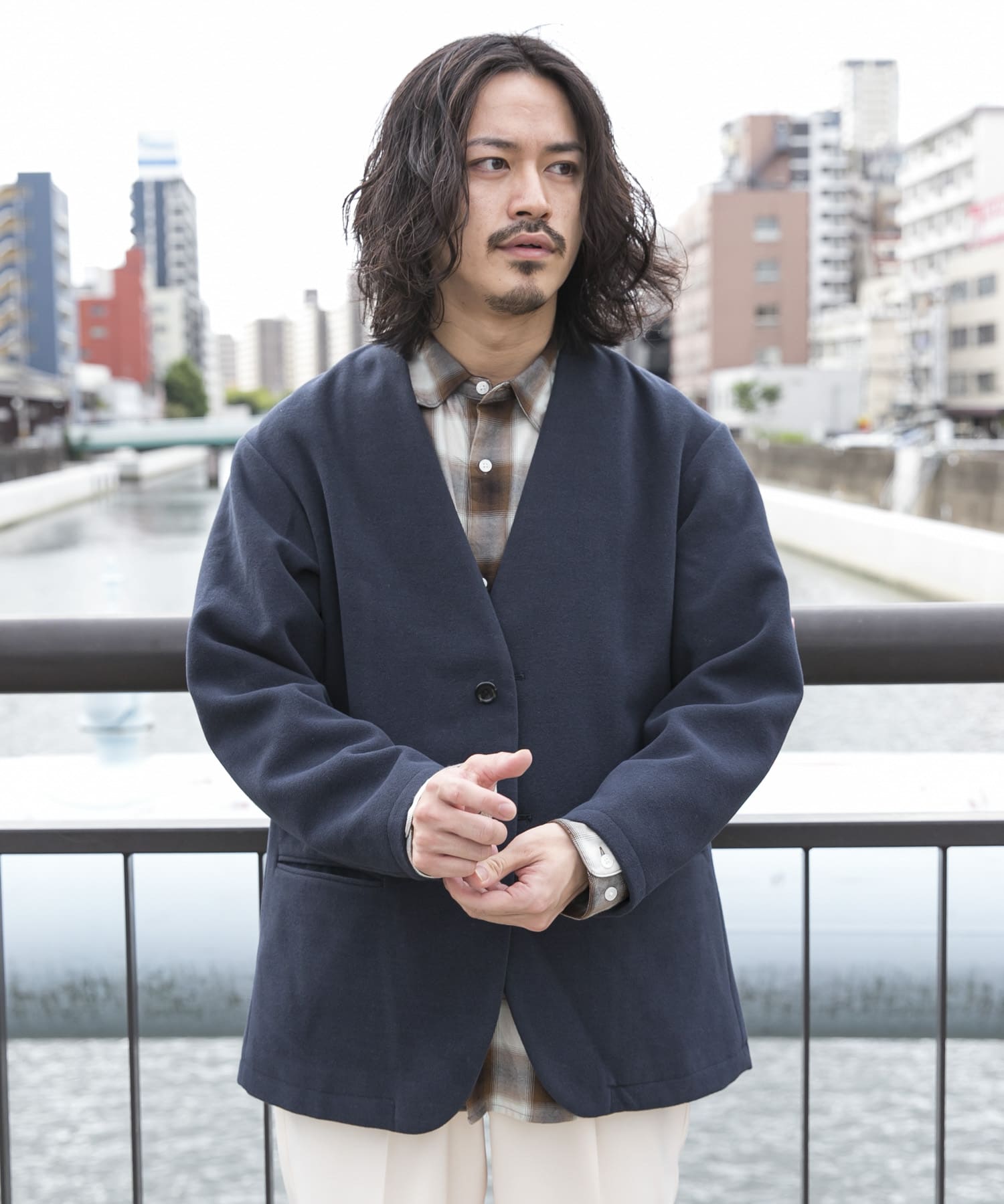 身長：177cm サイズ：L