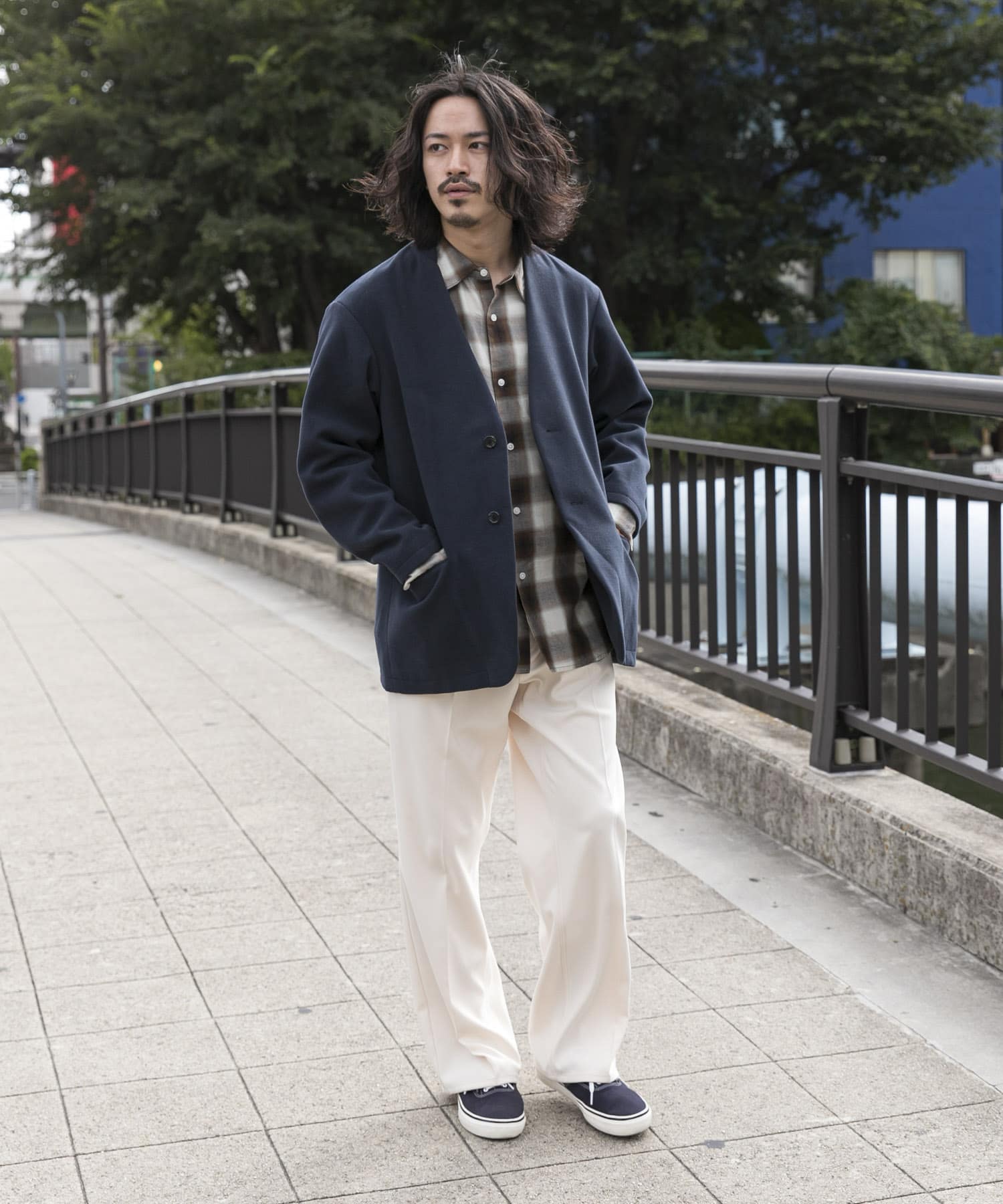 身長：177cm サイズ：L