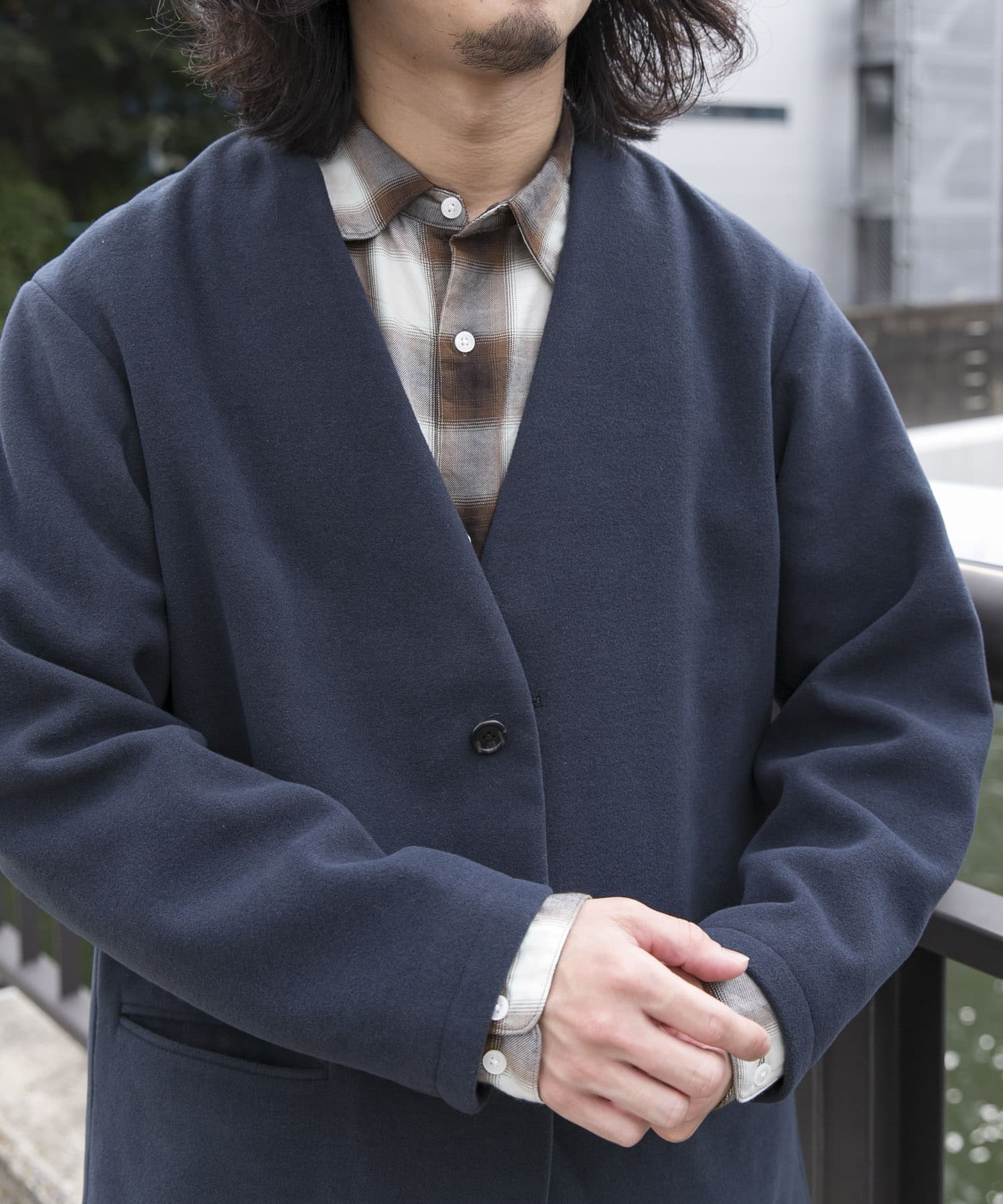 身長：177cm サイズ：L