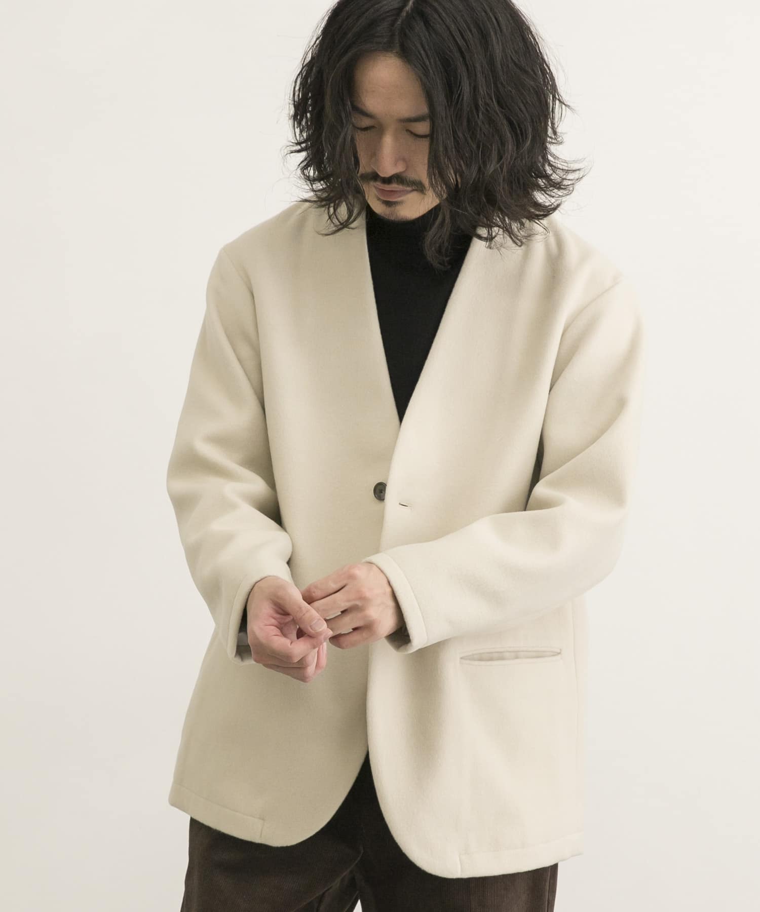 身長：177cm サイズ：L