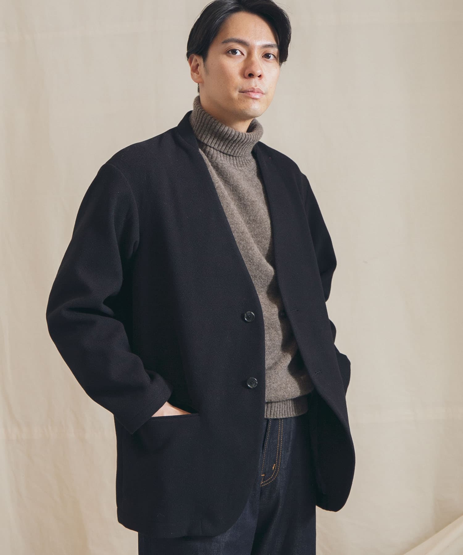 身長：180cm サイズ：L