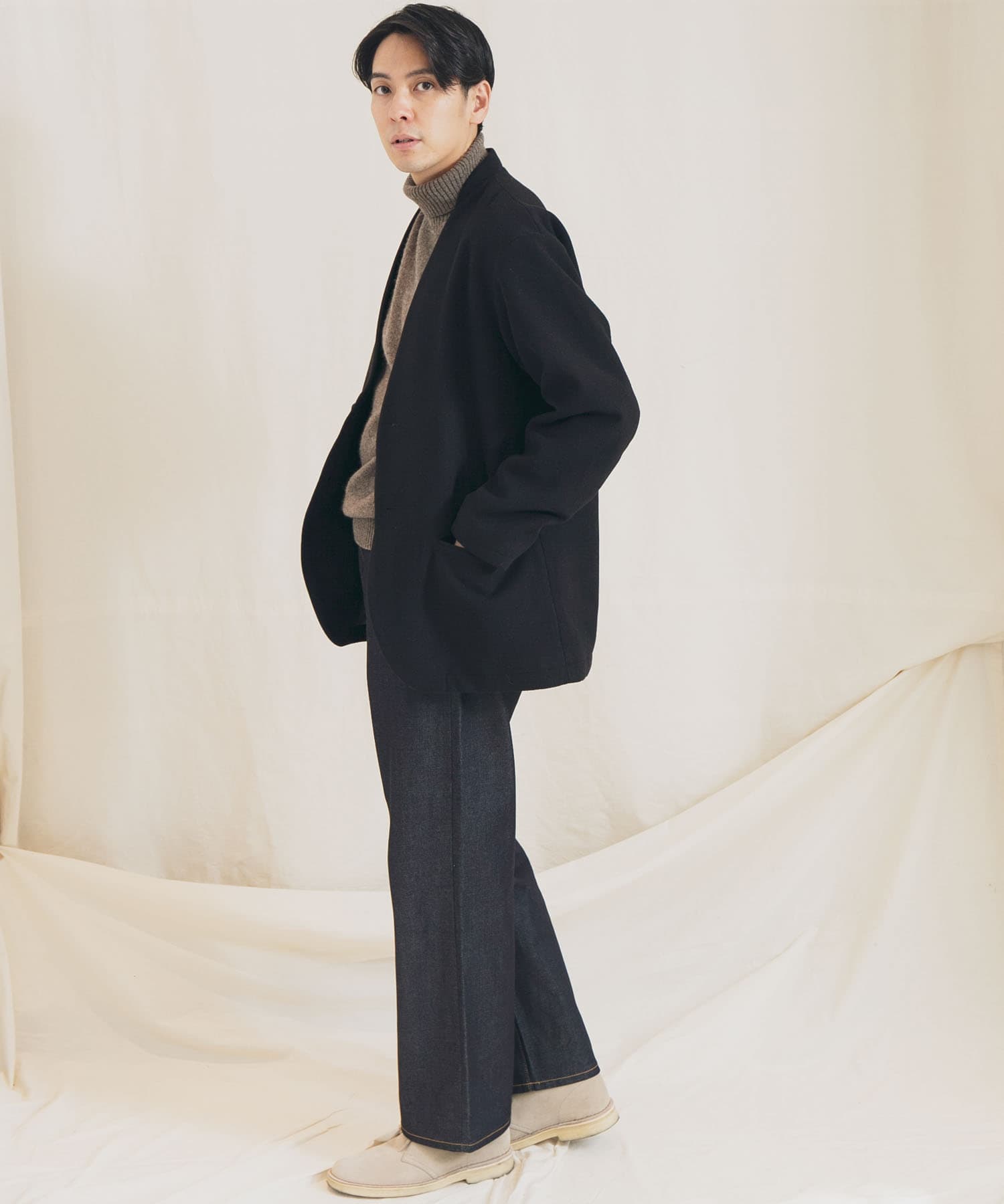 身長：180cm サイズ：L