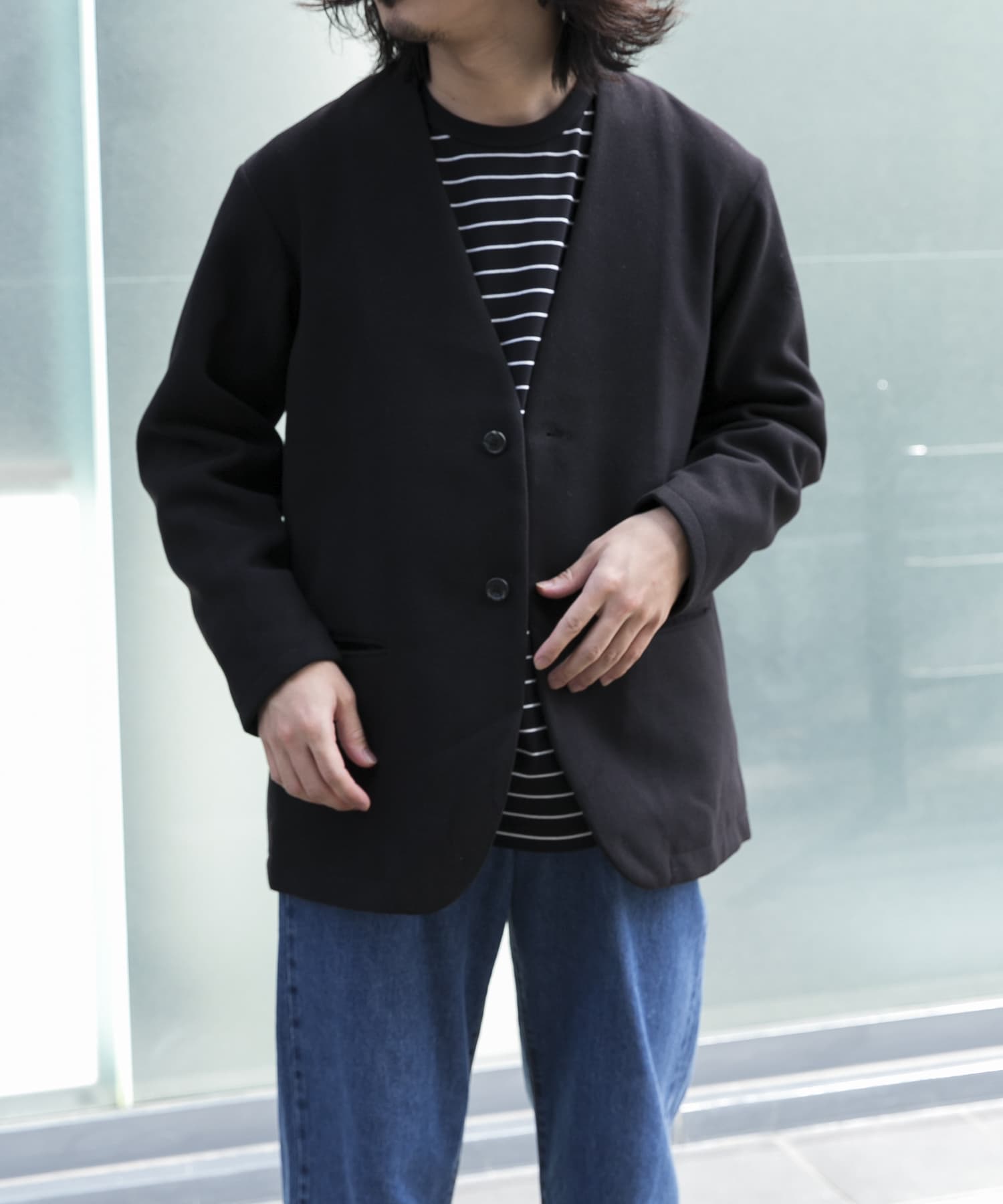 身長：177cm サイズ：L
