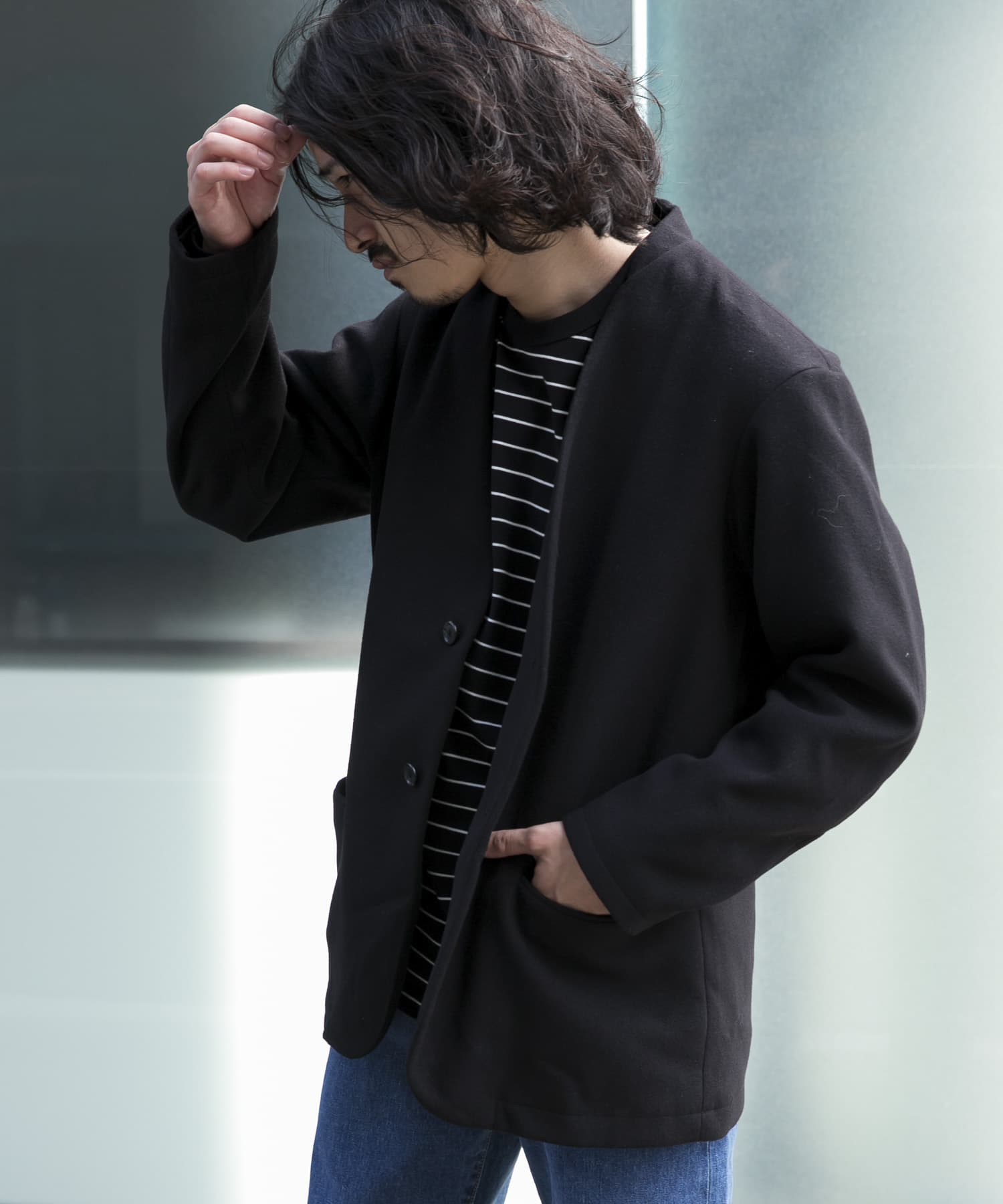 身長：177cm サイズ：L