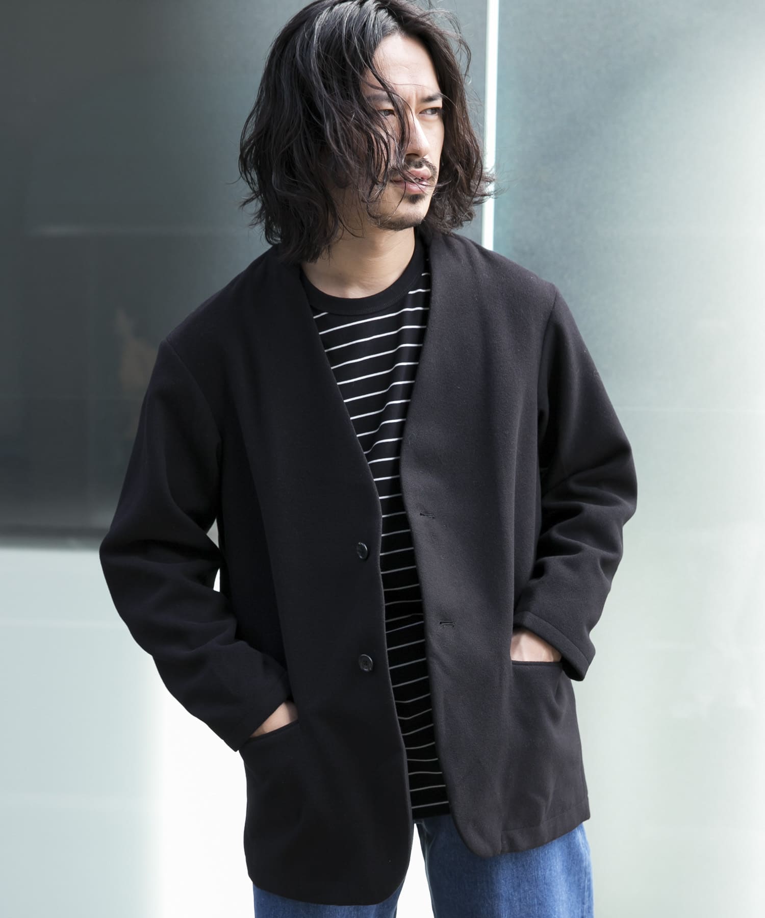 身長：177cm サイズ：L