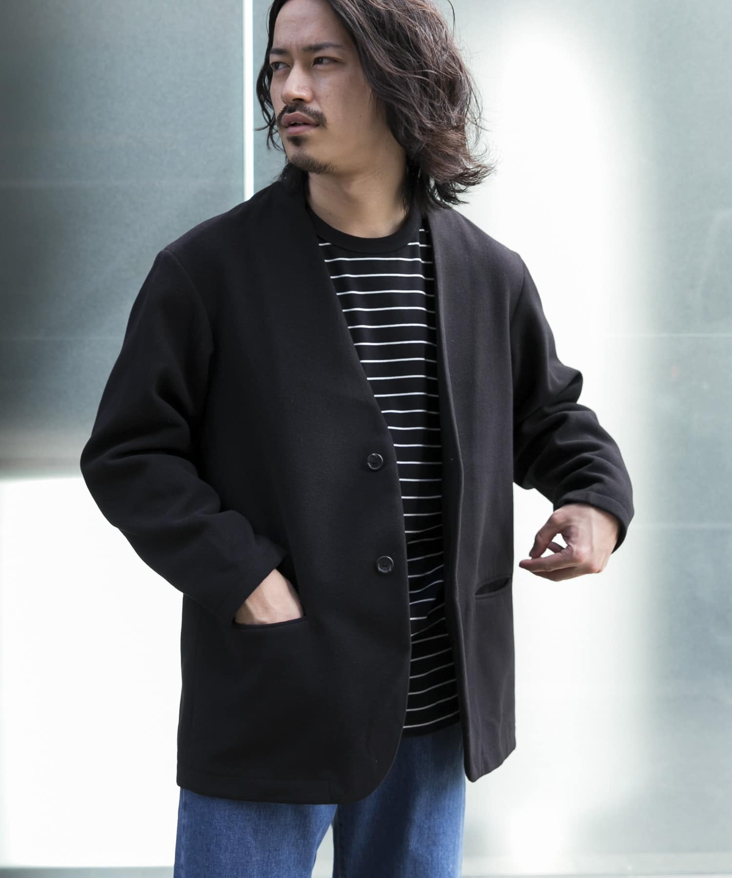 身長：177cm サイズ：L