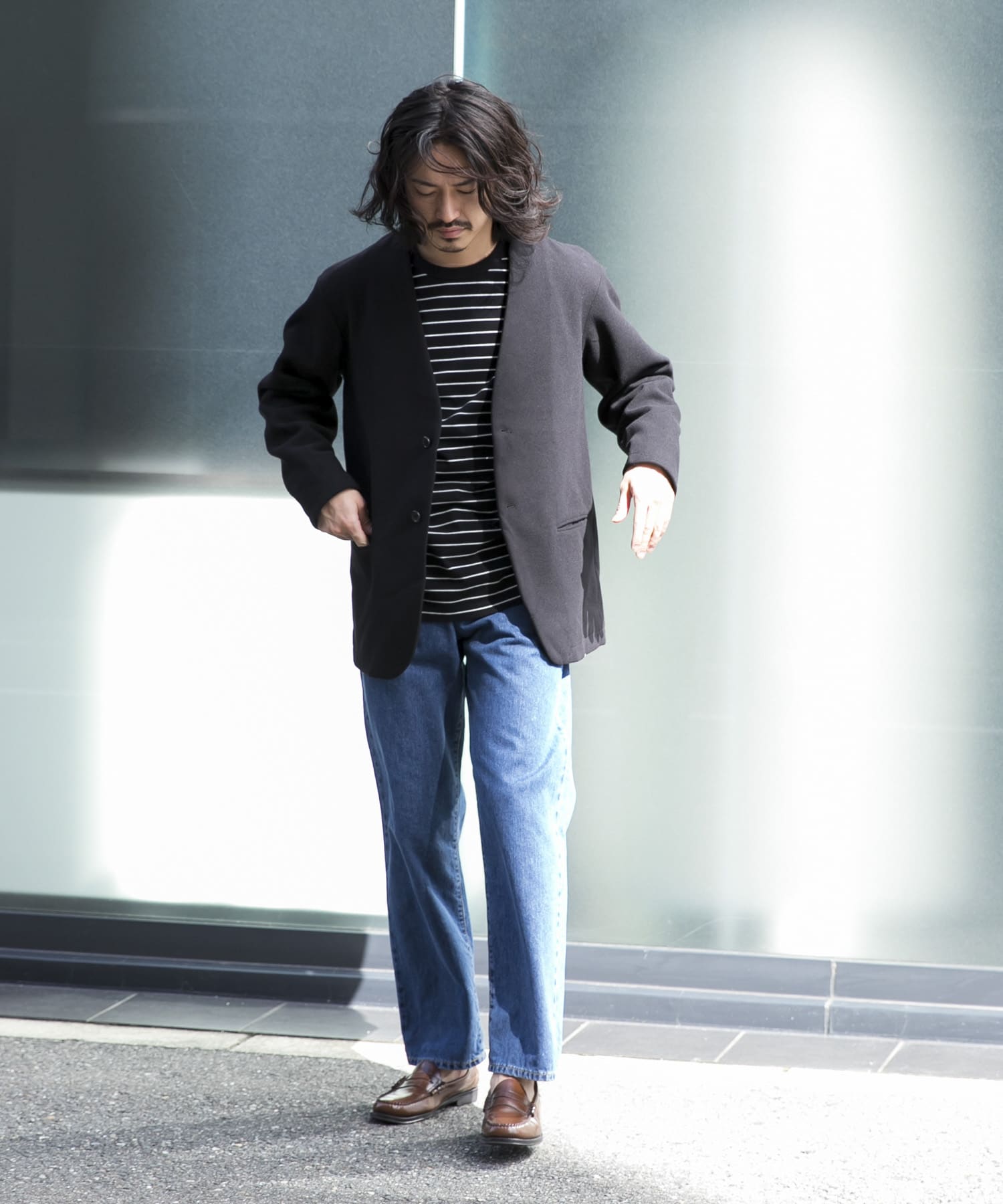 身長：177cm サイズ：L