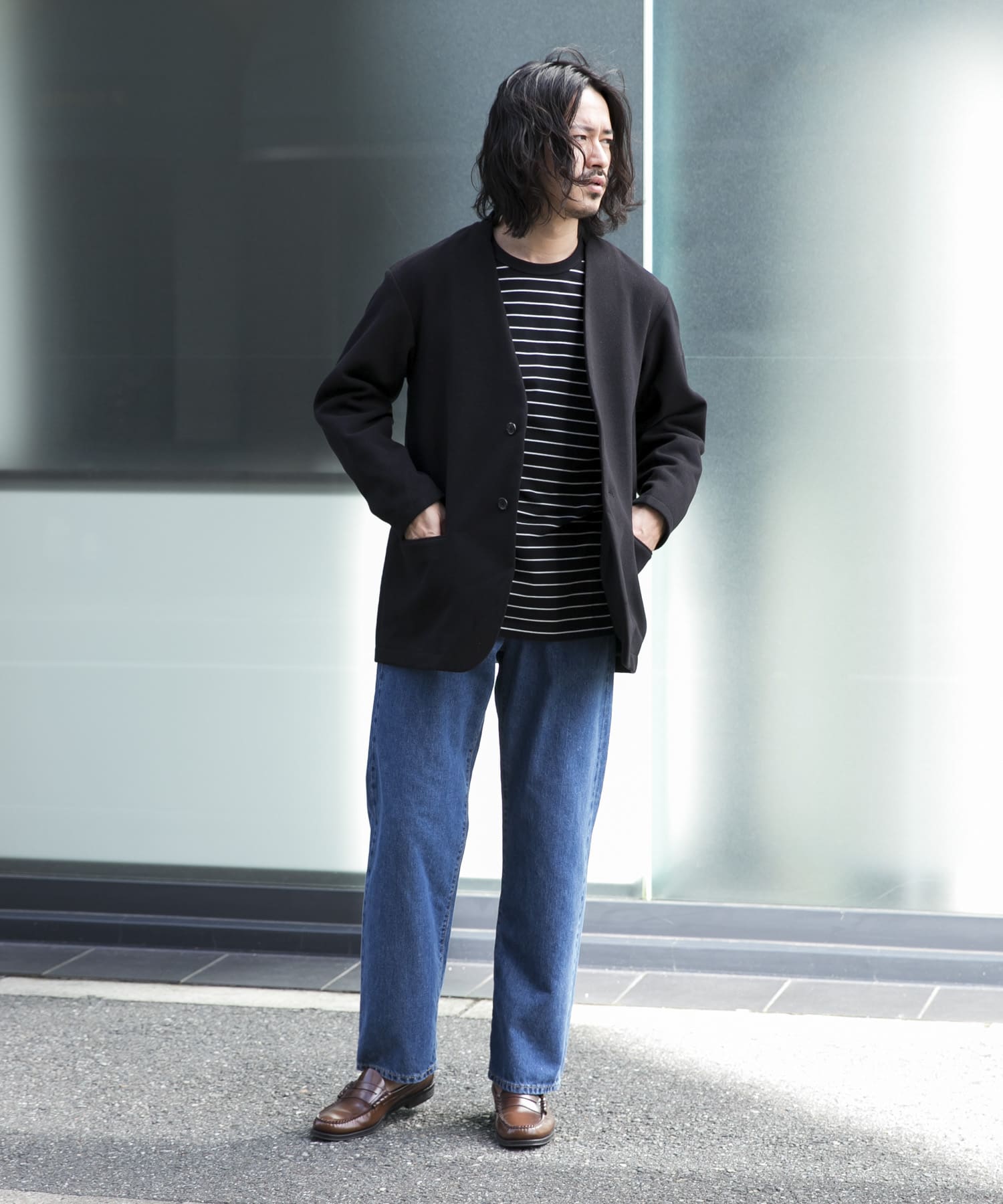 身長：177cm サイズ：L