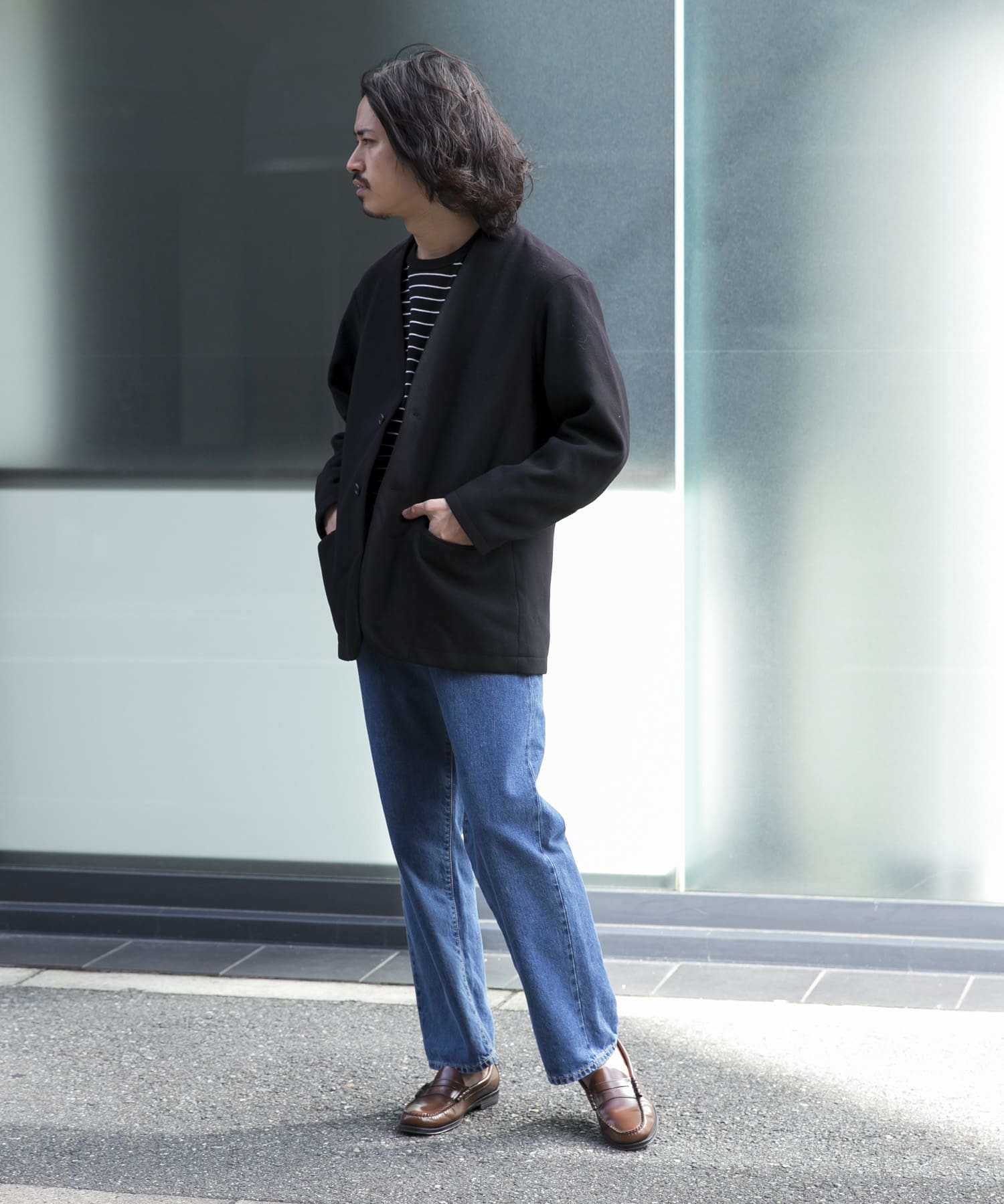 身長：177cm サイズ：L