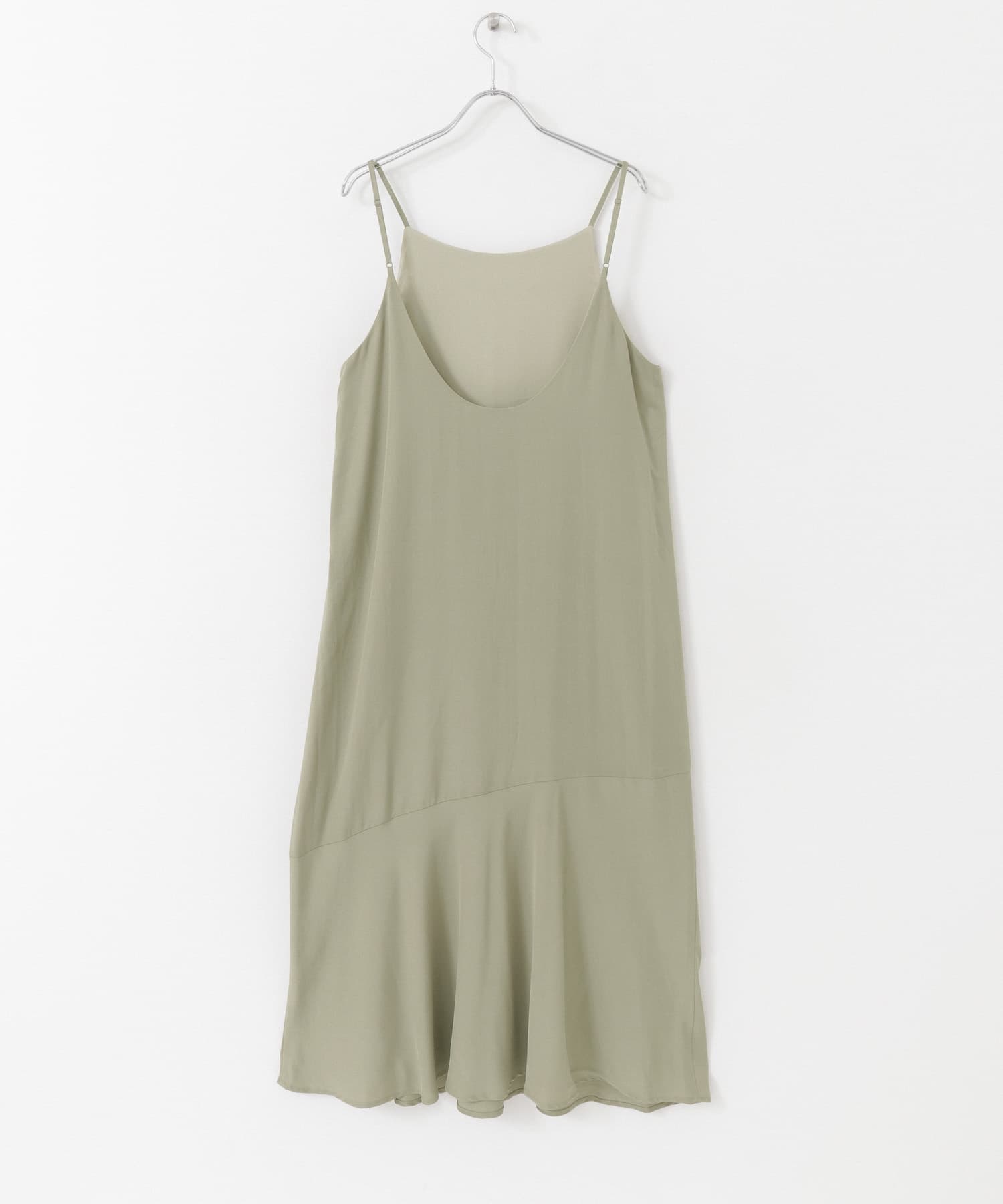 ヘム切替キャミワンピース SAND BEIGE FREE