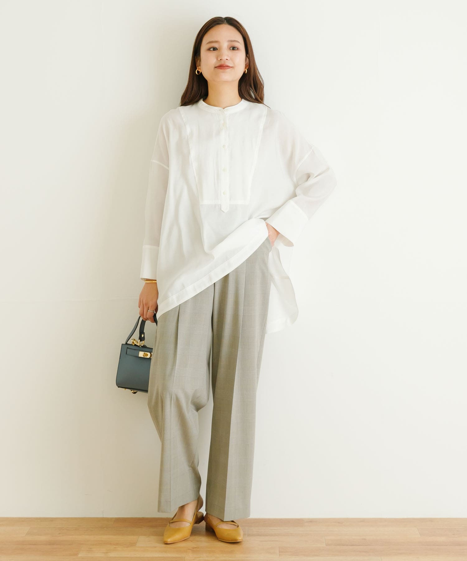 ポインテッドストラップパンプス BEIGE 36