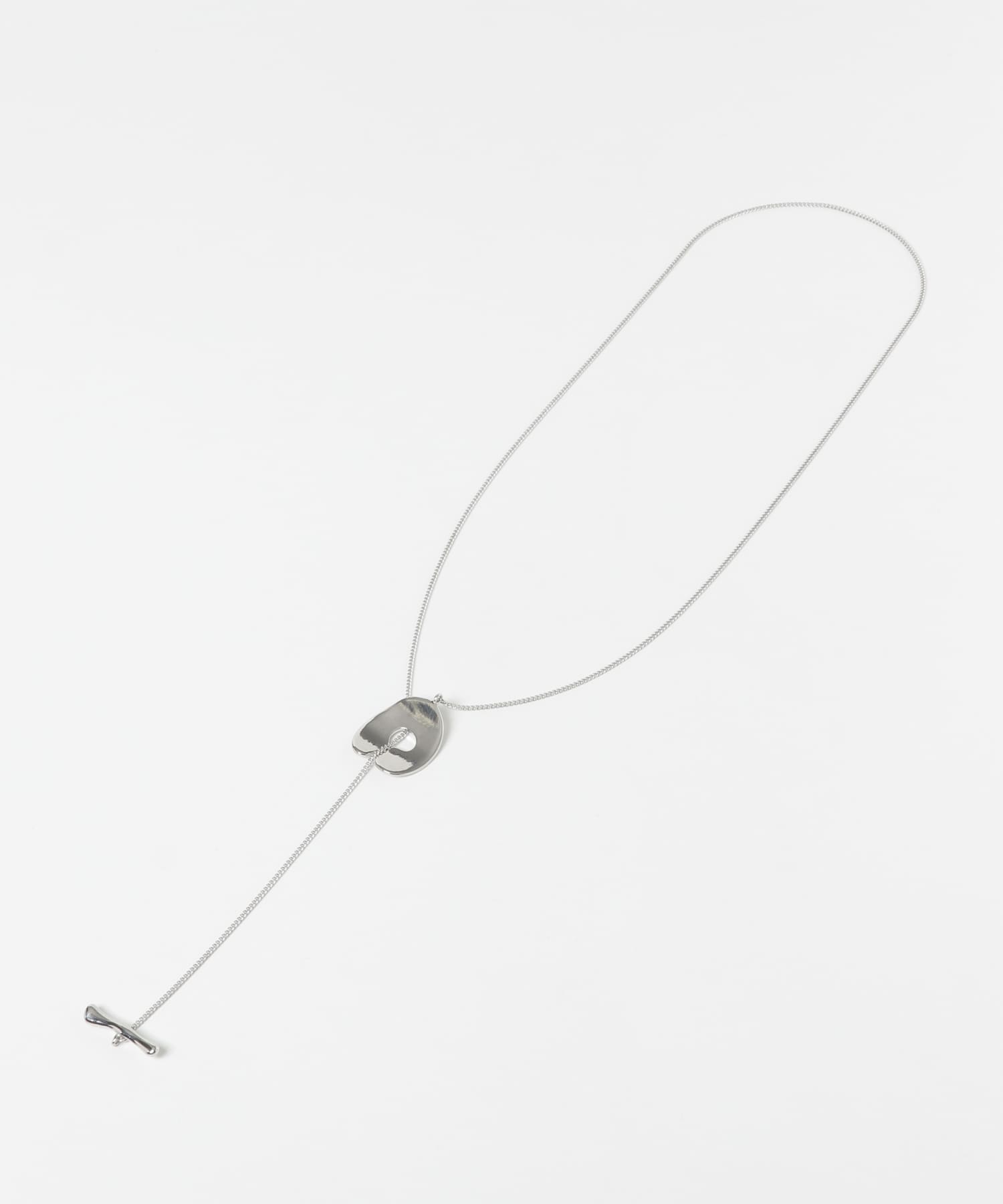 マンテルパーツスライドネックレス SILVER -