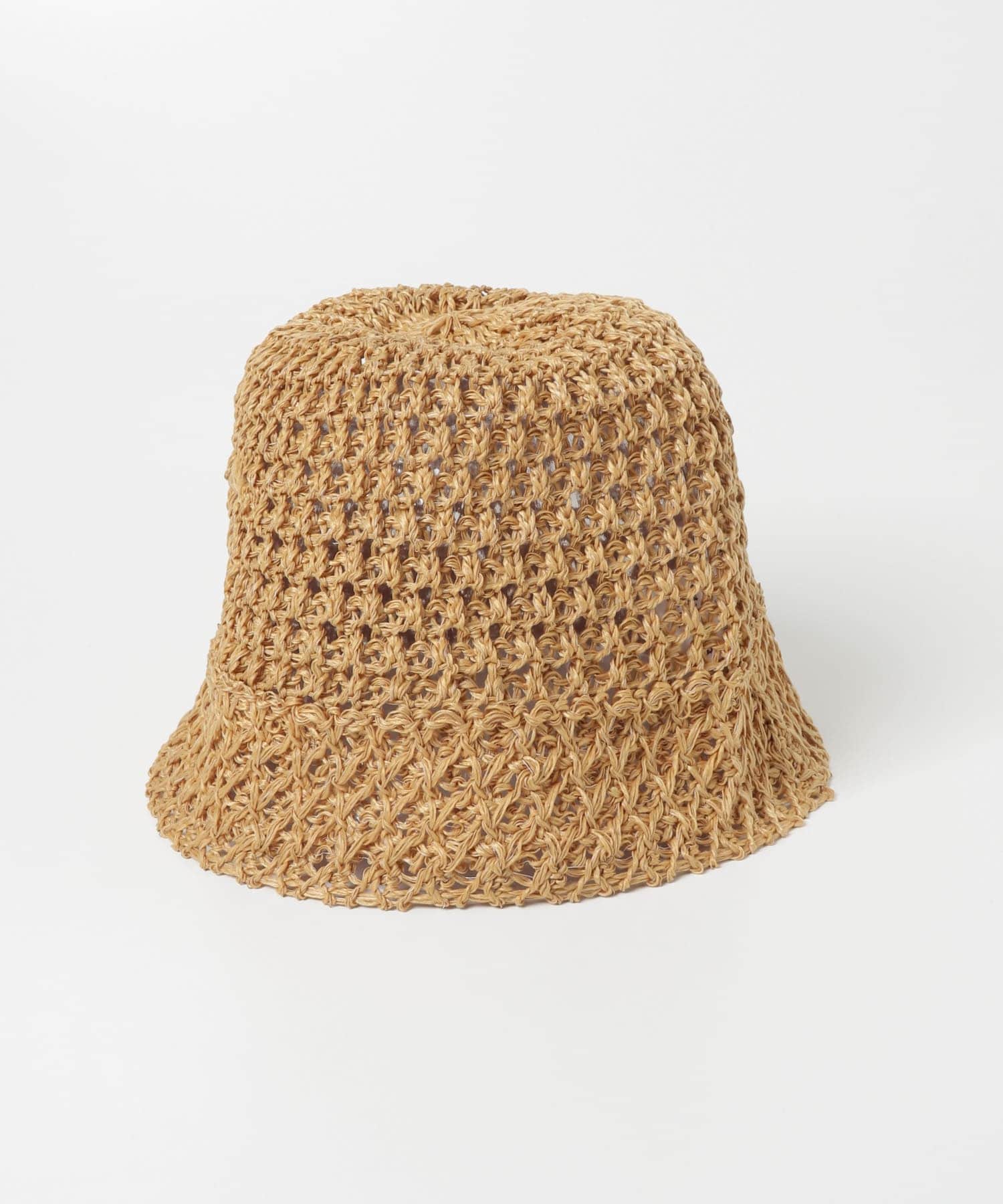 細編みベルハット BEIGE -