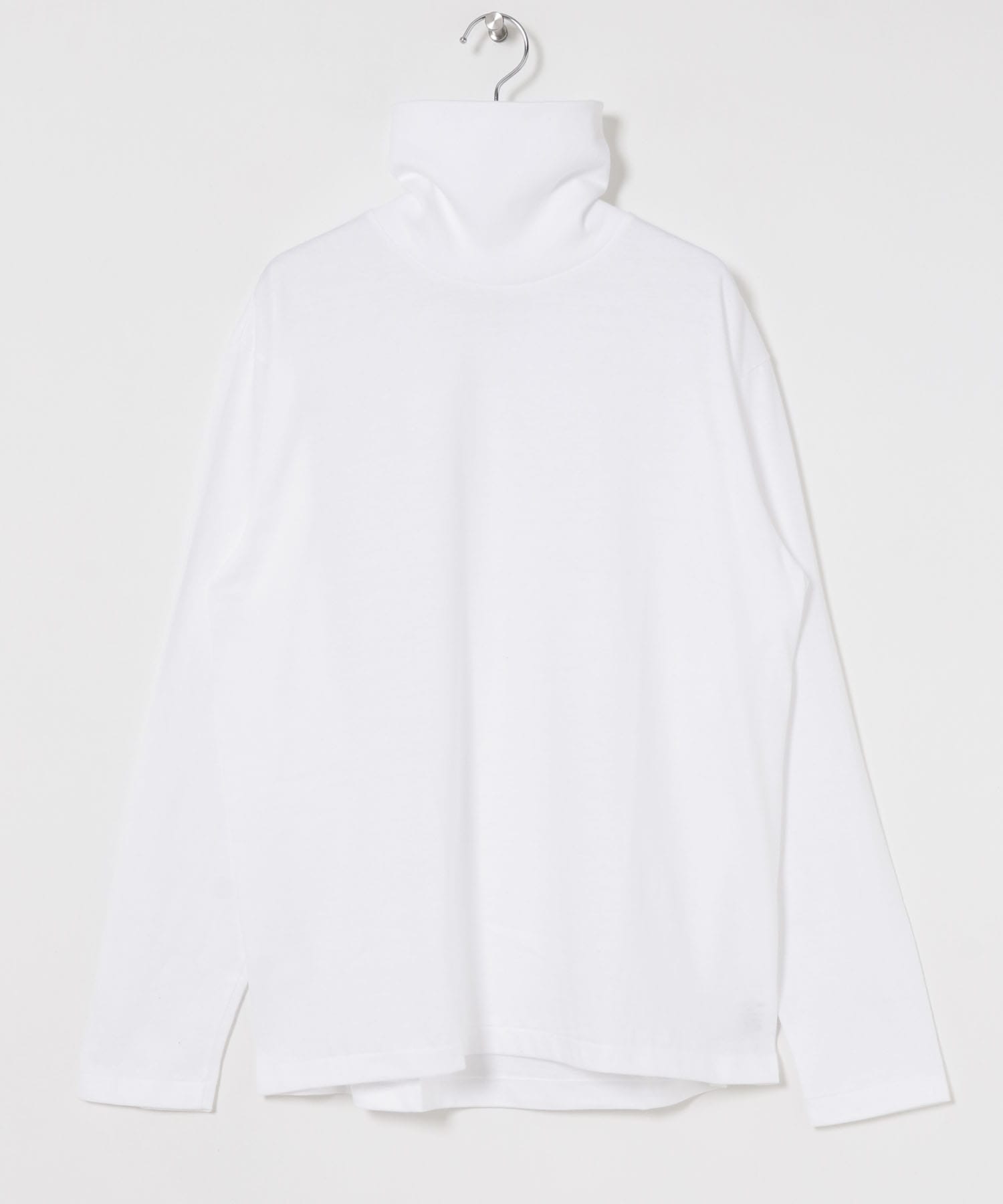 『別注』久米繊維×URBAN RESEARCH　タートルネックロングスリーブTシャツ WHITE M