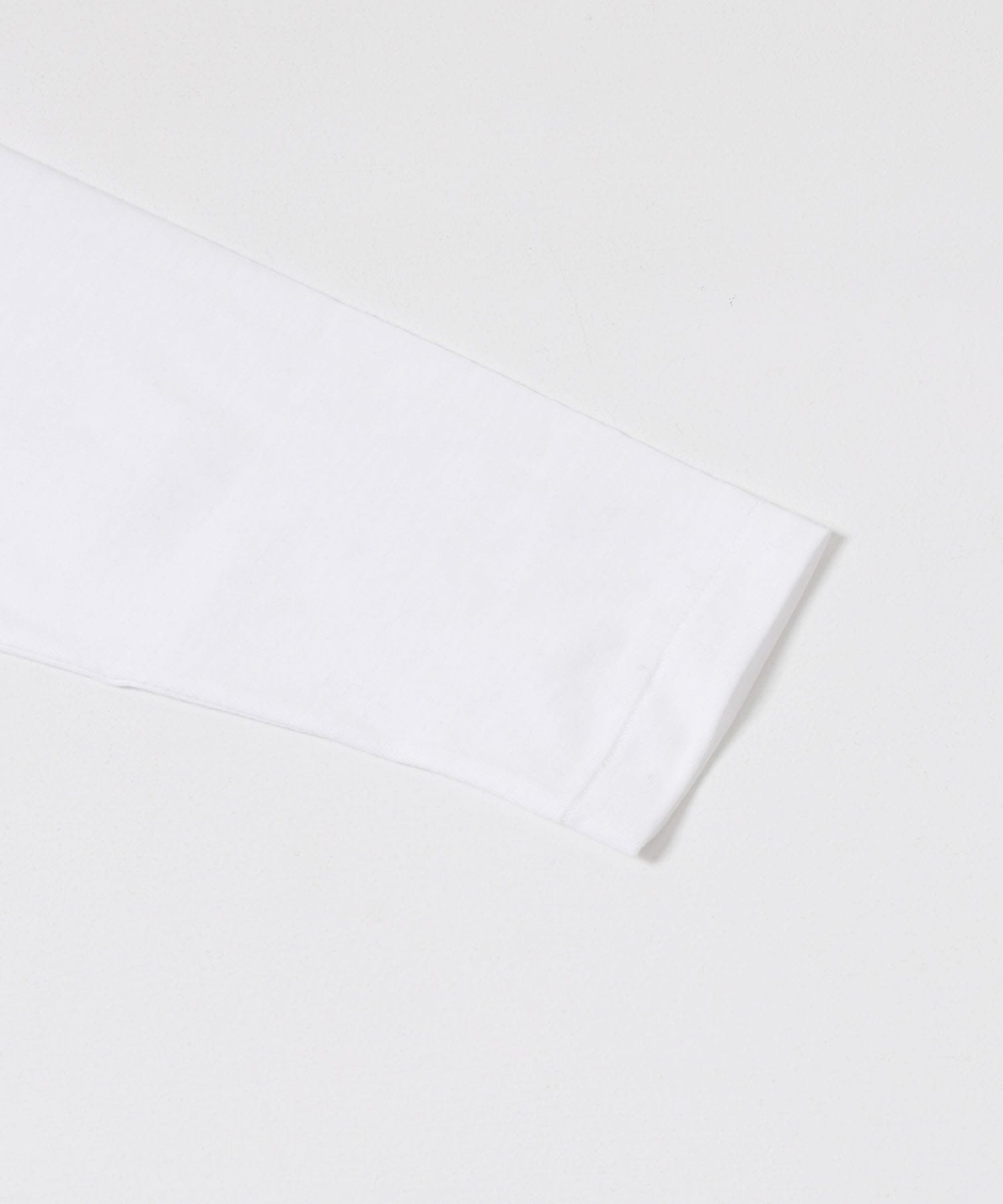 『別注』久米繊維×URBAN RESEARCH　タートルネックロングスリーブTシャツ WHITE M
