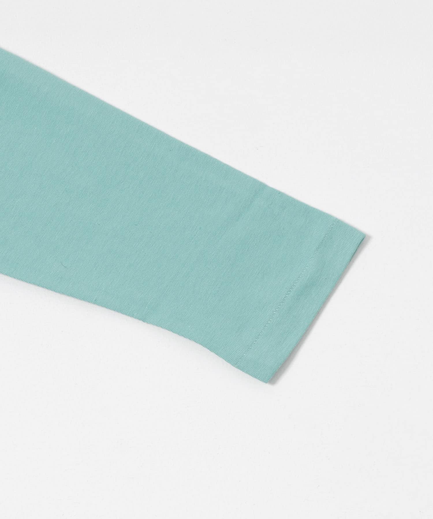 『別注』久米繊維×URBAN RESEARCH　タートルネックロングスリーブTシャツ TEAL M