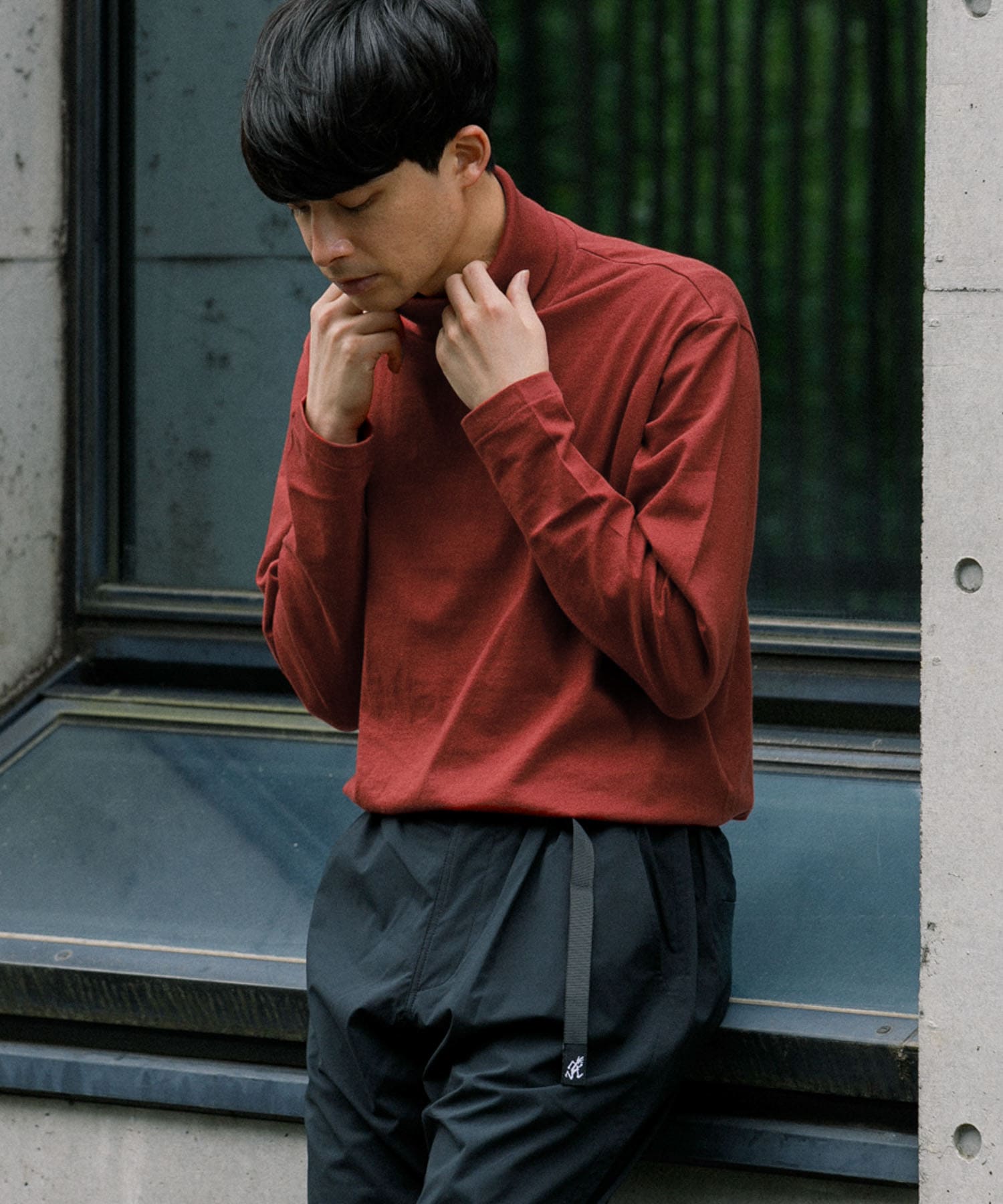 身長：180cm サイズ：L